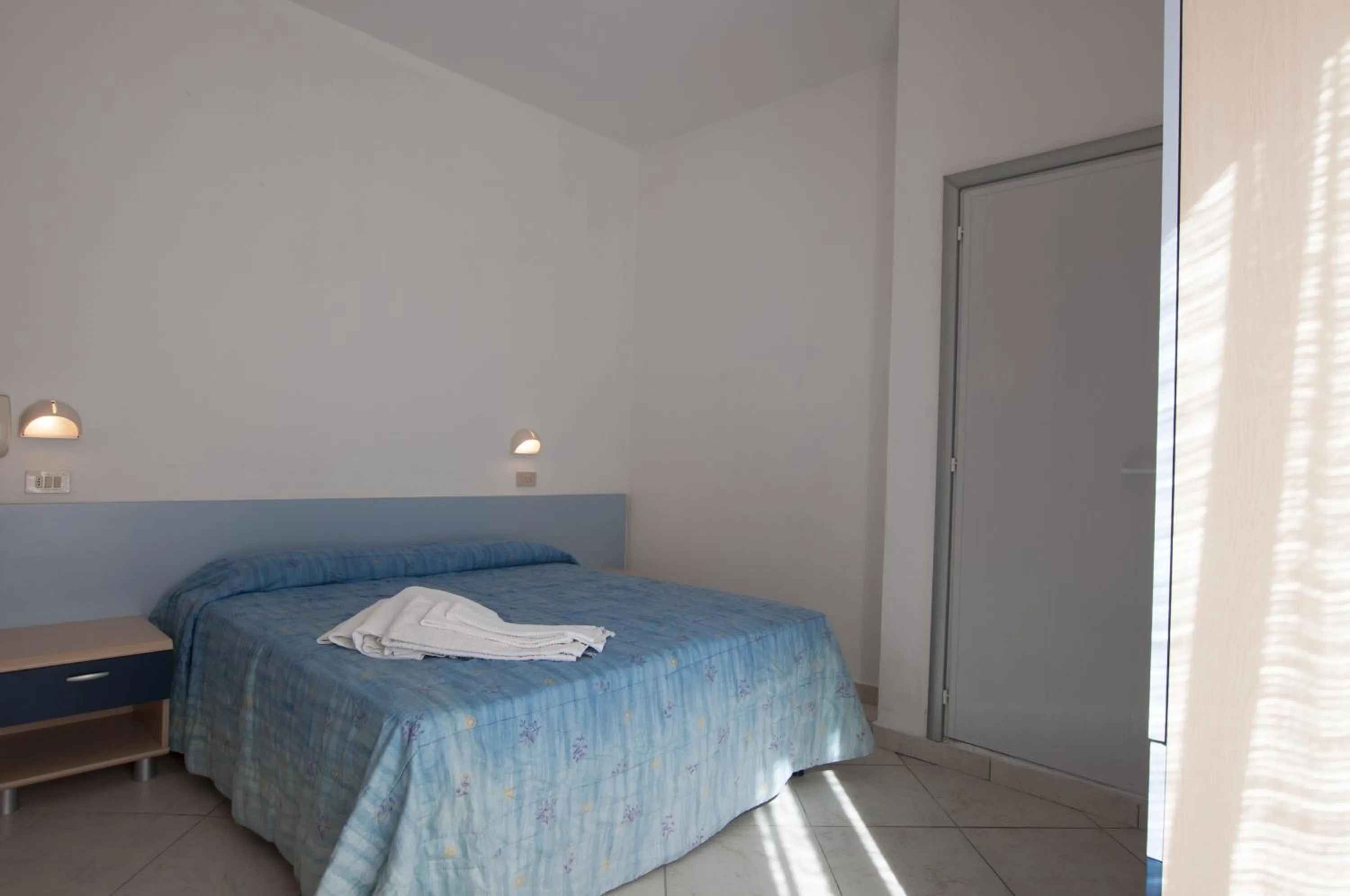 Bed in Hotel Edelweiss