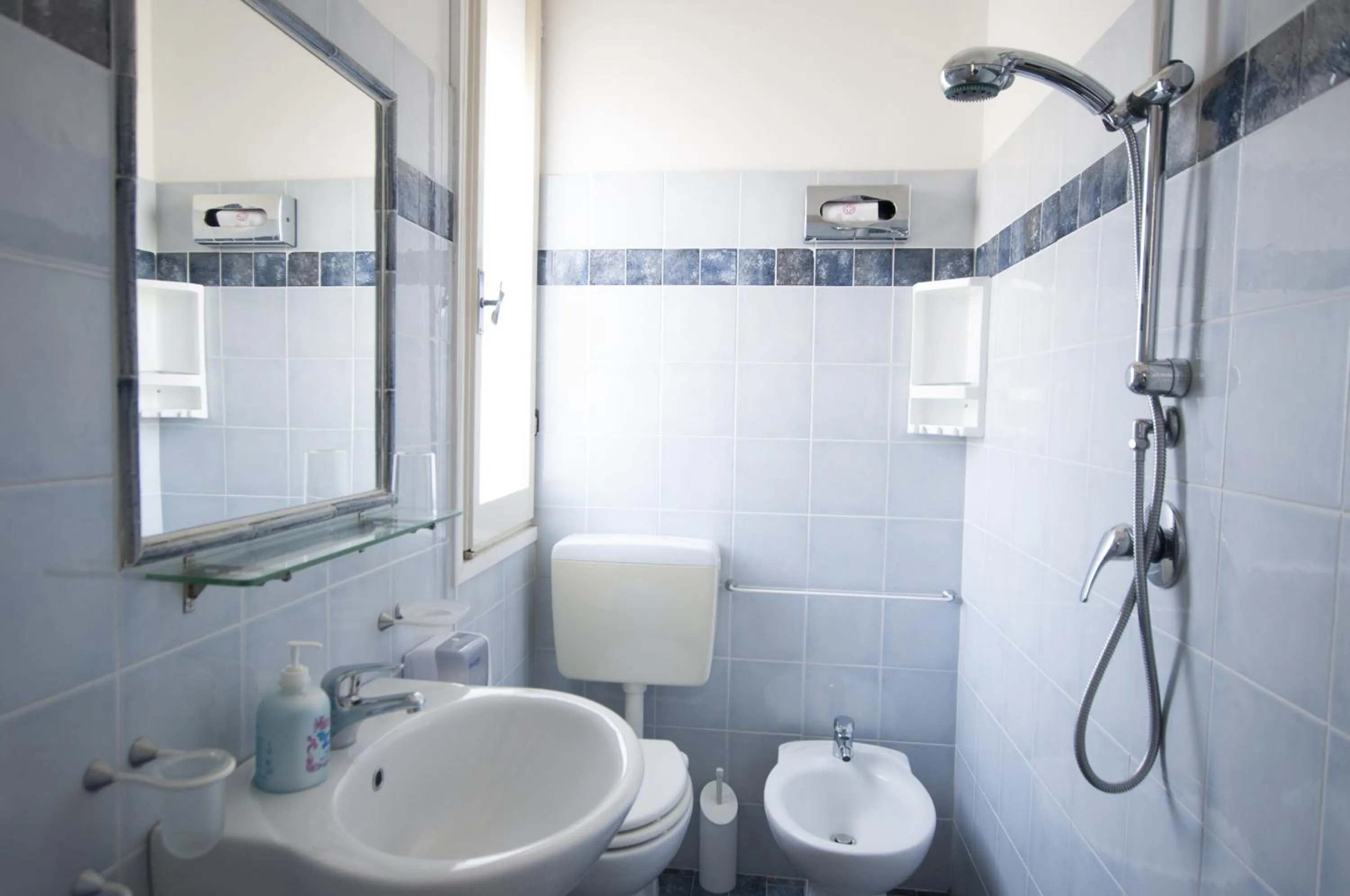 Shower in Hotel Edelweiss