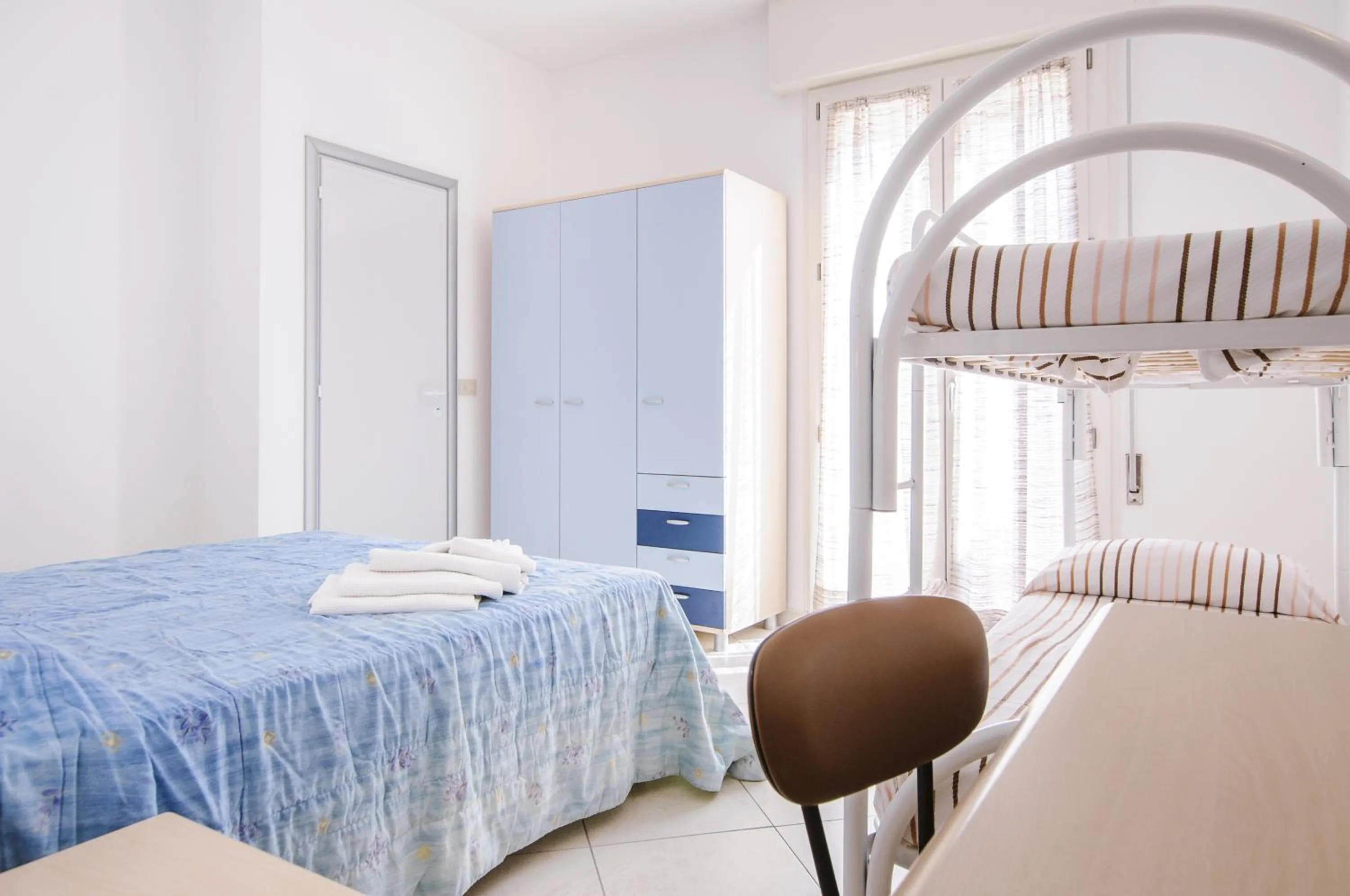 Bed in Hotel Edelweiss