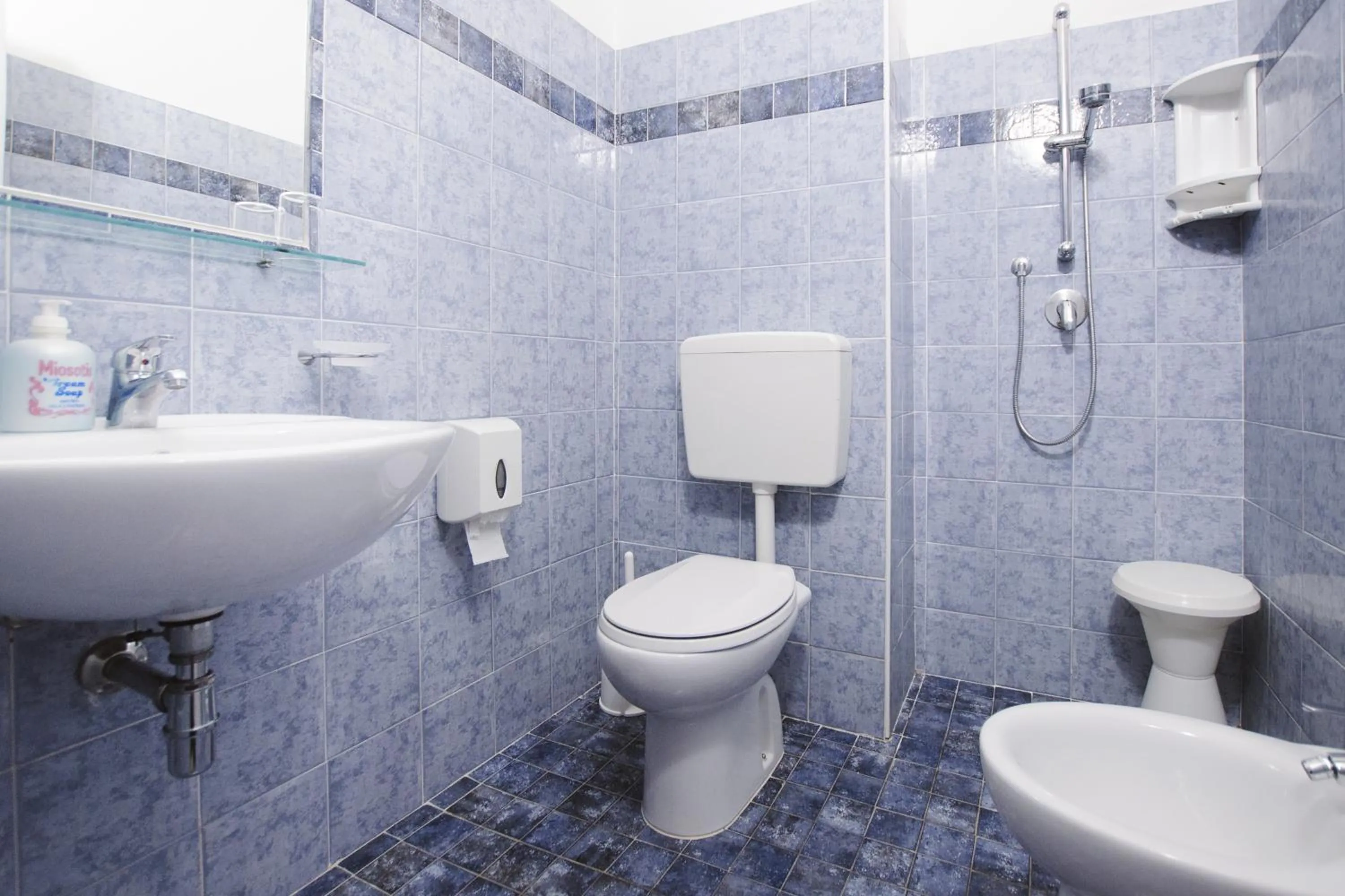 Shower in Hotel Edelweiss