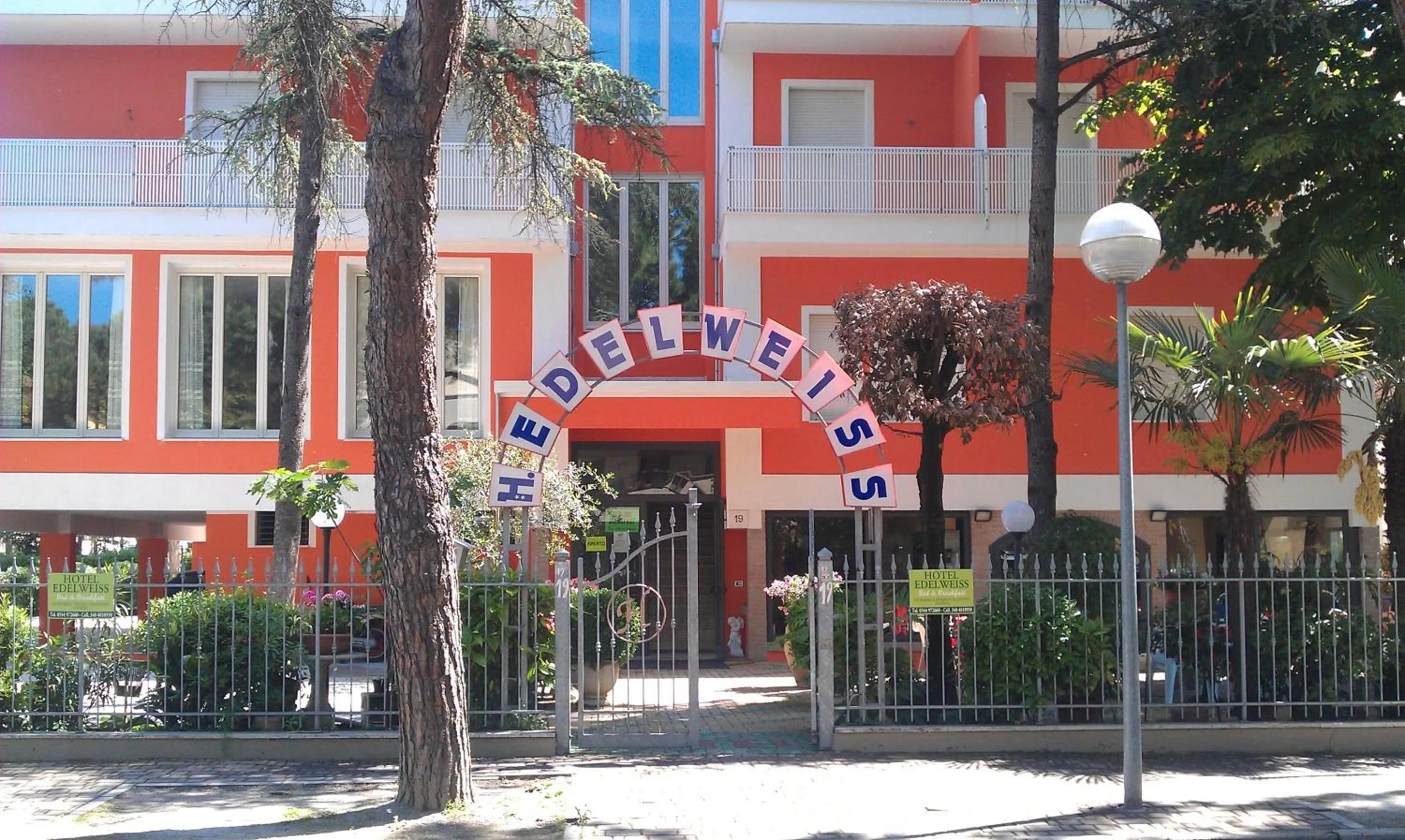 Property building in Hotel Edelweiss