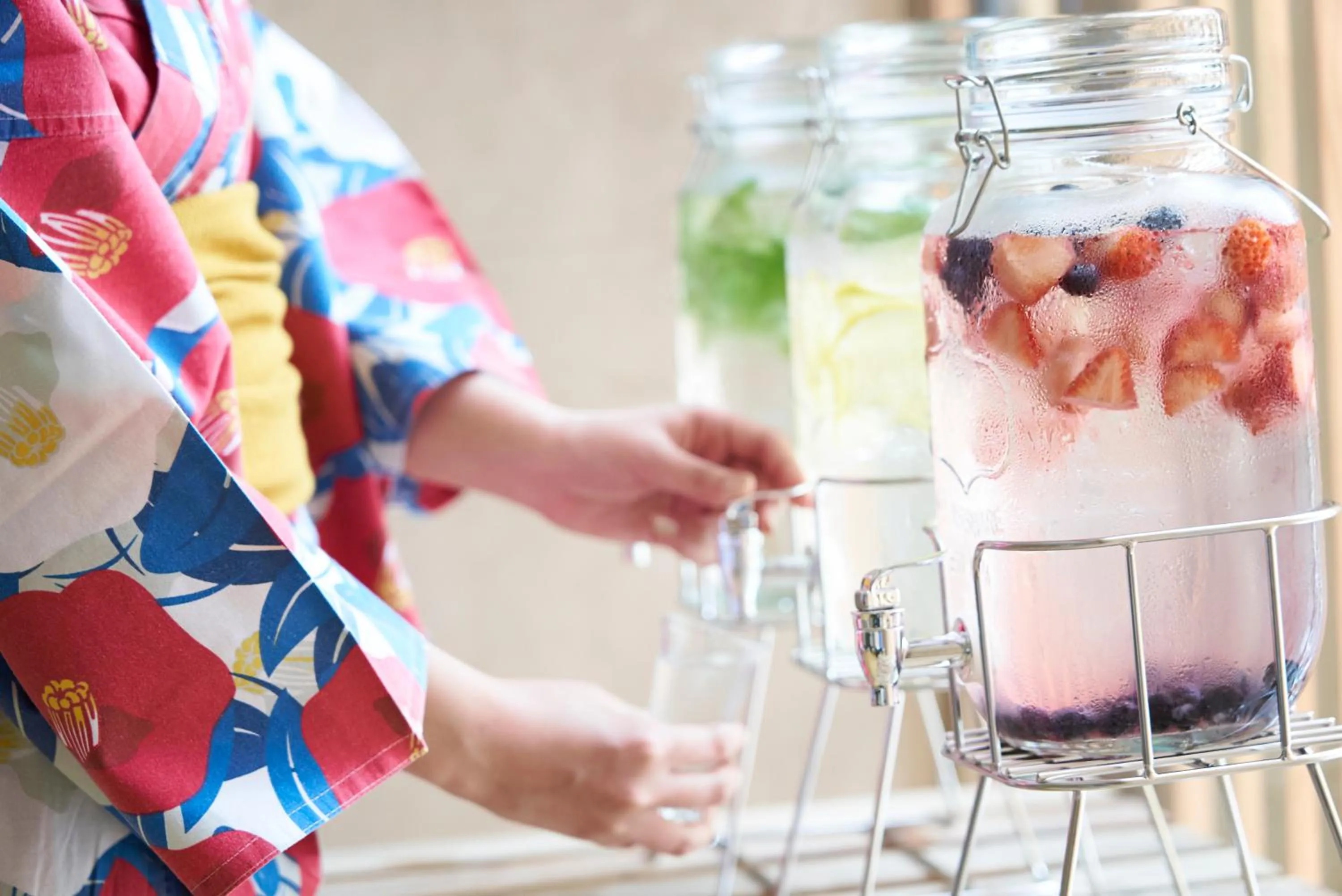 Drinks in Yutoriro Bandai Atami