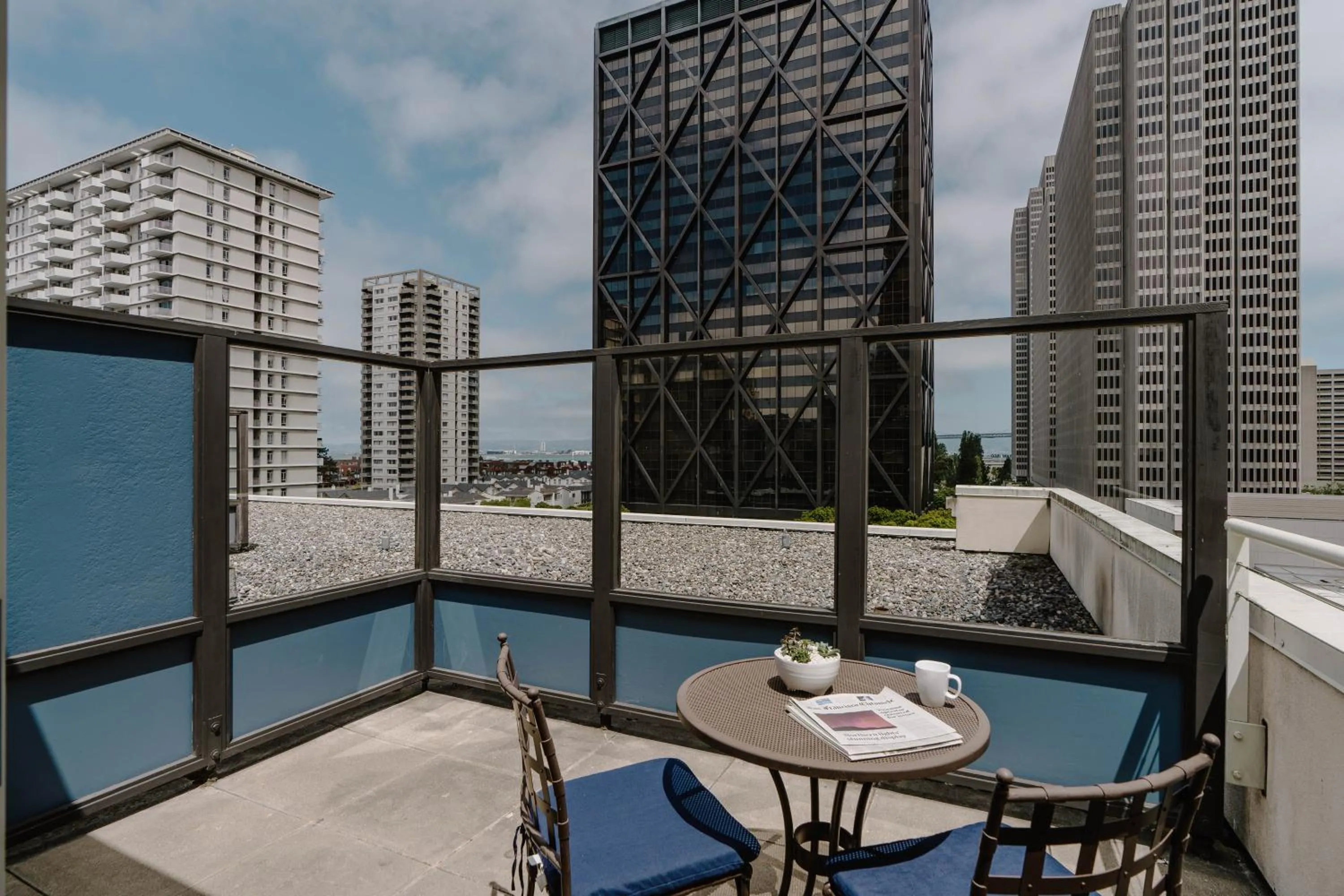 Balcony/Terrace in Club Quarters Hotel Embarcadero, San Francisco