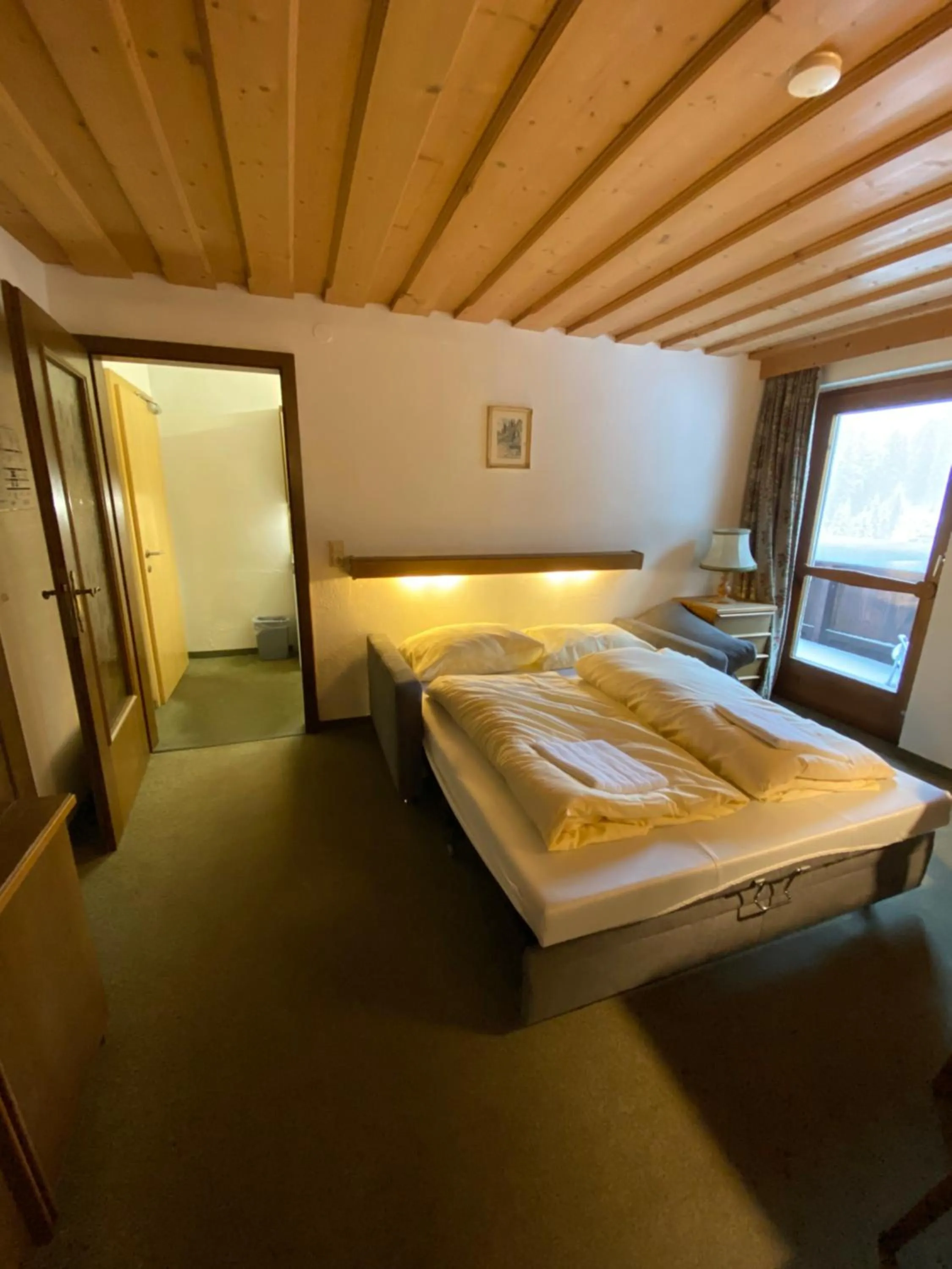 Bedroom, Bed in Chalet Elfie