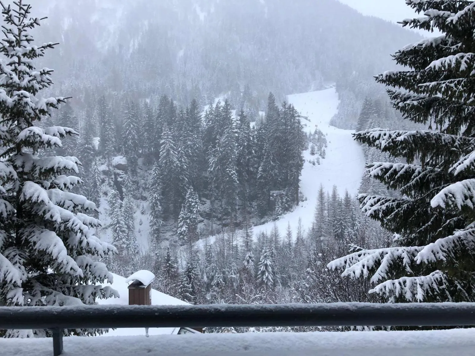 Natural landscape in Chalet Elfie