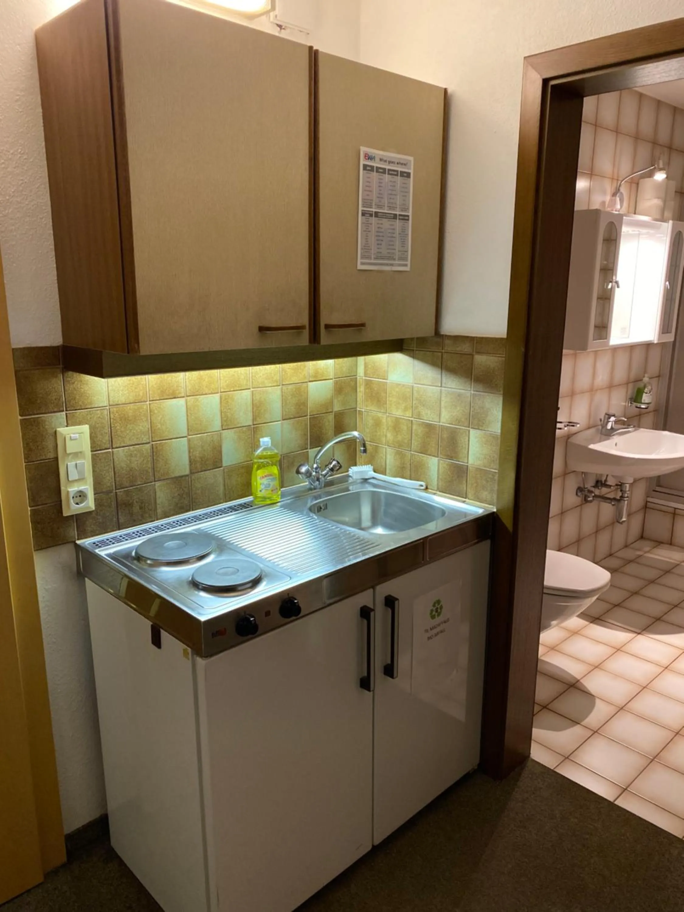 Kitchen or kitchenette in Chalet Elfie