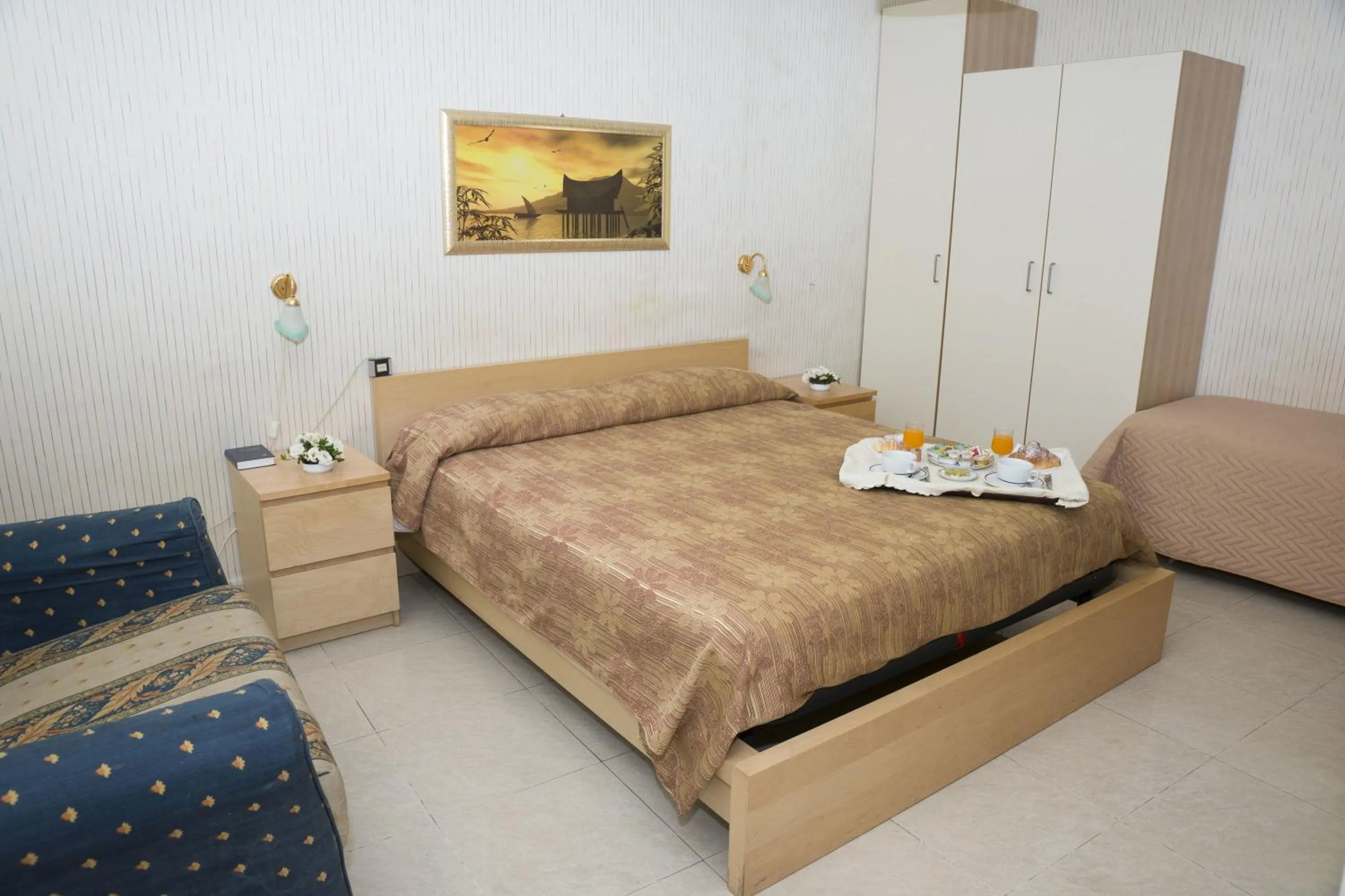 Bed in Hotel Il Gambero