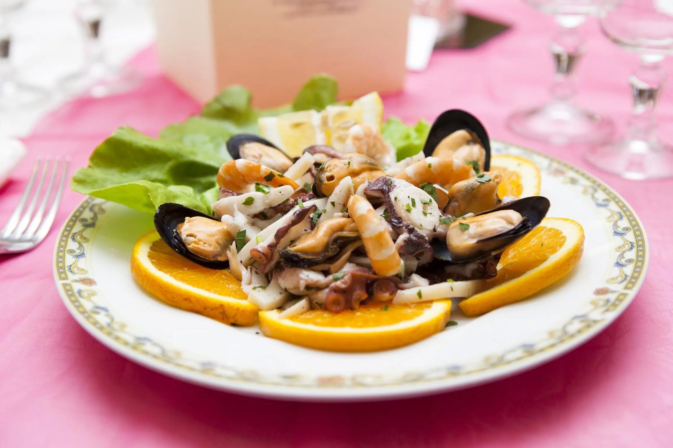 Restaurant/places to eat in Hotel Il Gambero