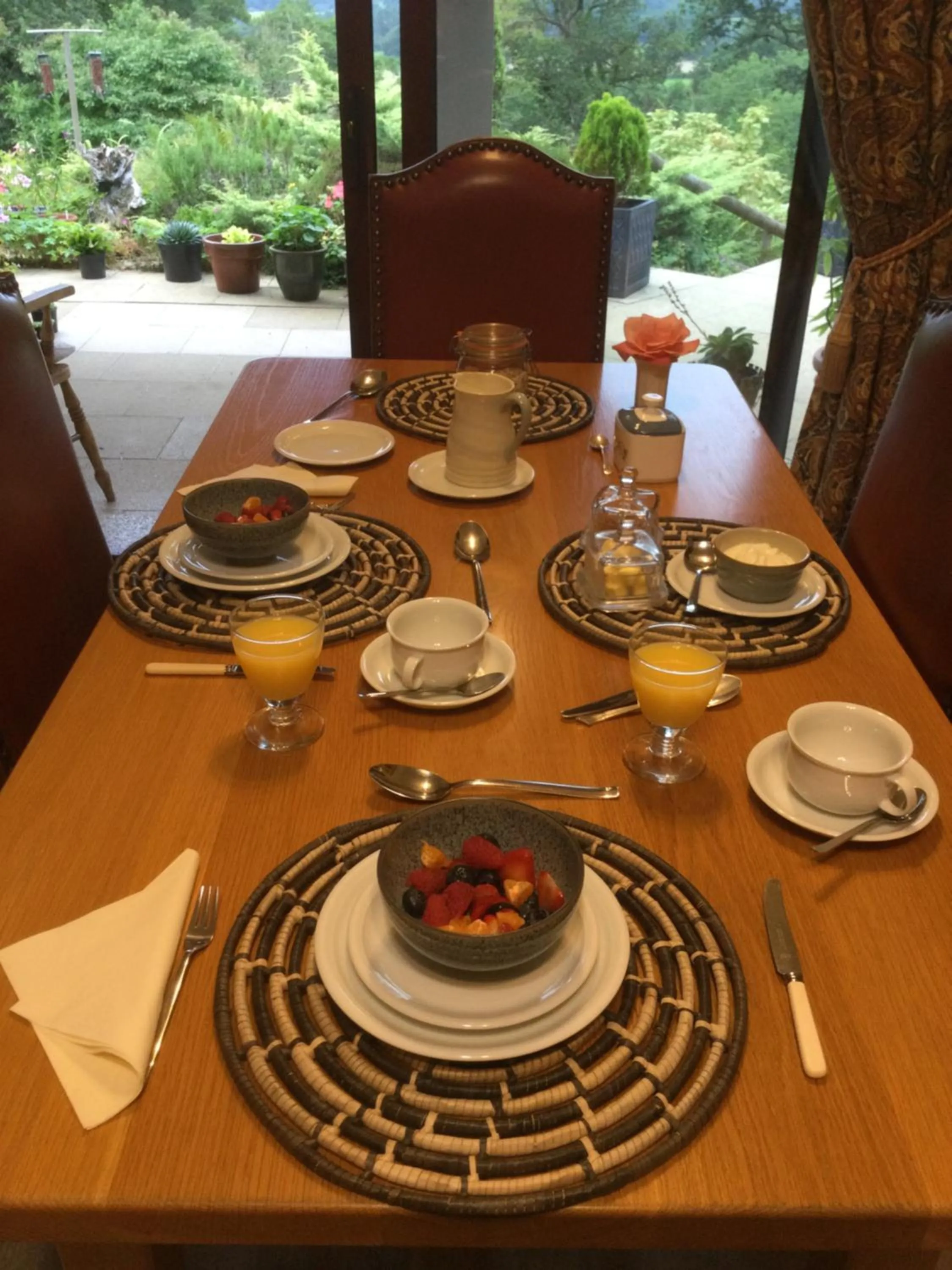 Dining area in Dwynant - A Room with a View