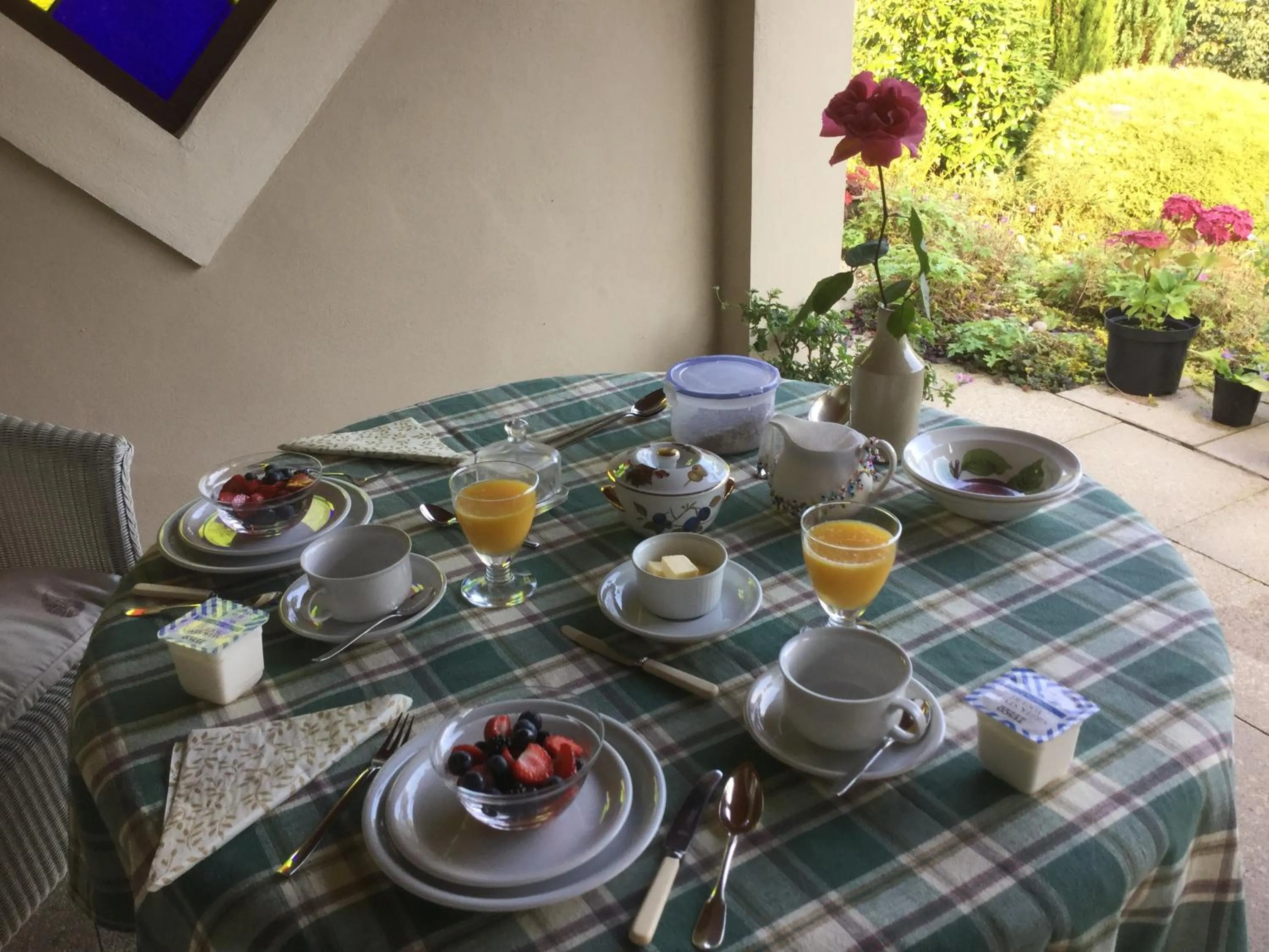 Breakfast in Dwynant - A Room with a View