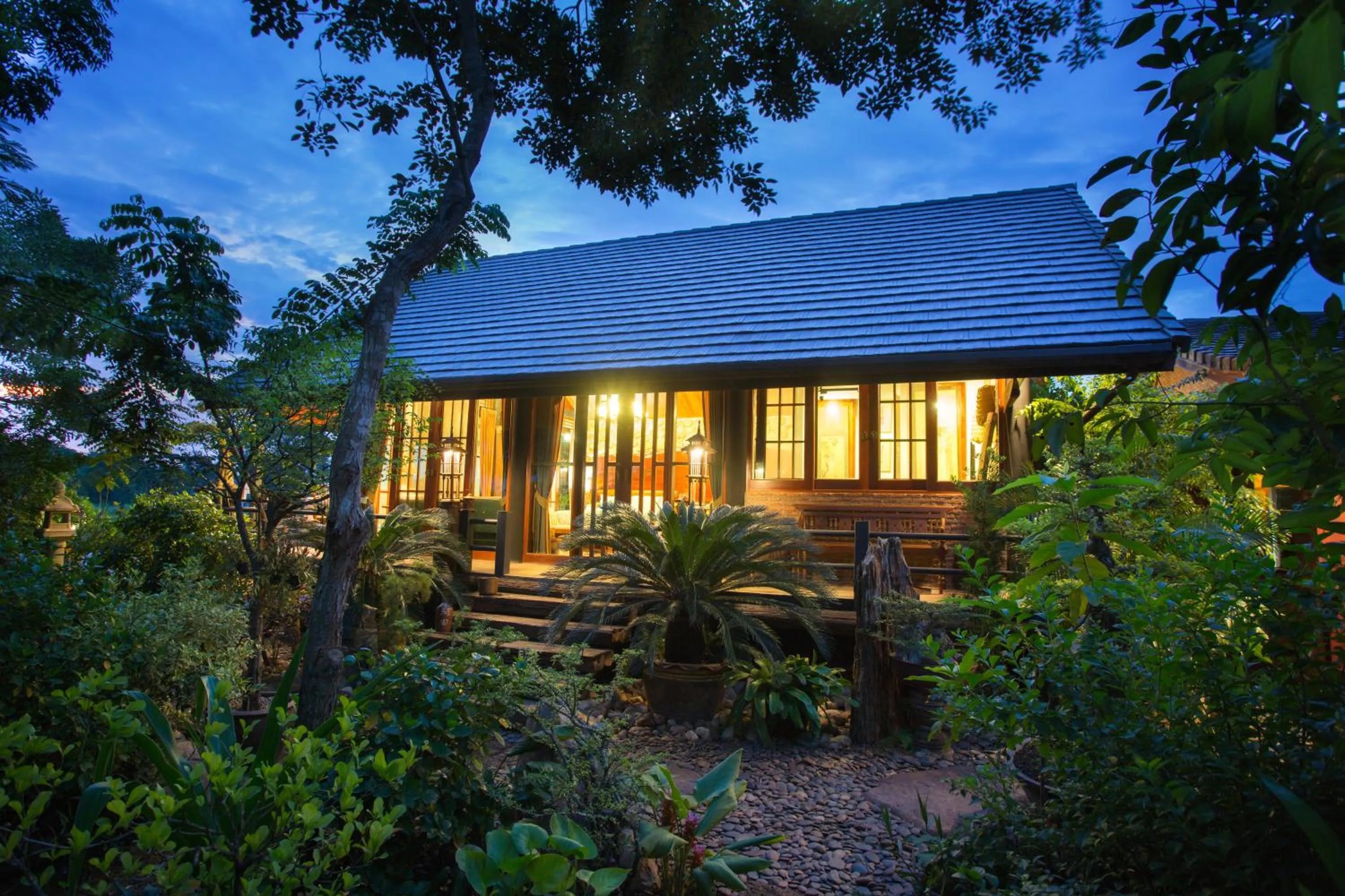 Property building in Cattani's Riverside Home