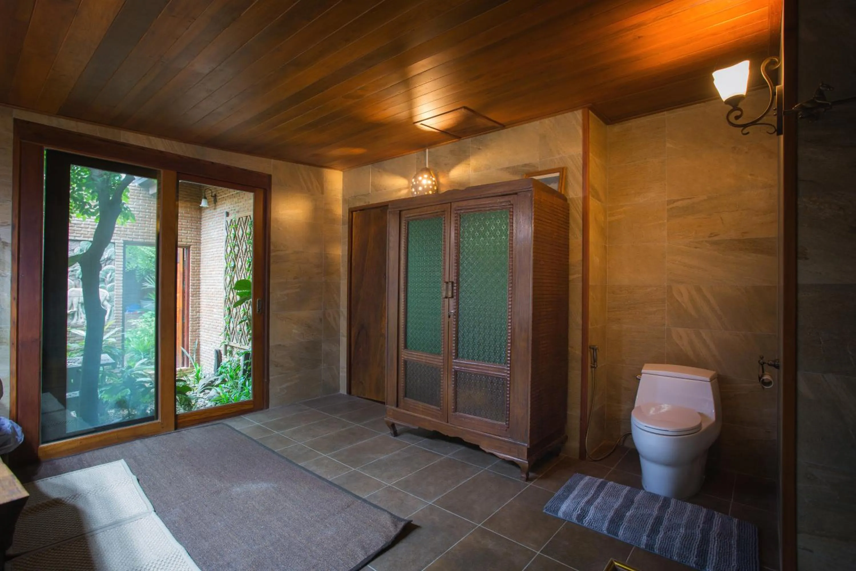 Bathroom in Cattani's Riverside Home