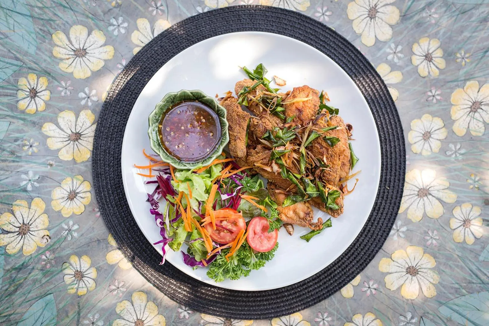 Food in Cattani's Riverside Home