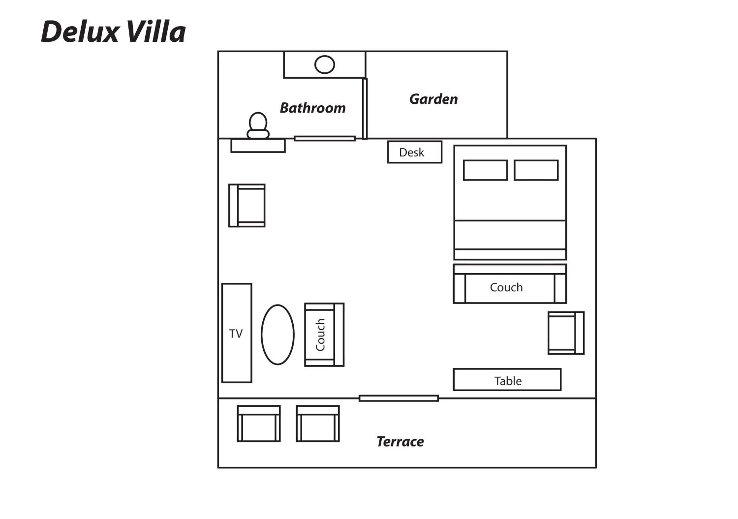 Photo of the whole room in Cattani's Riverside Home