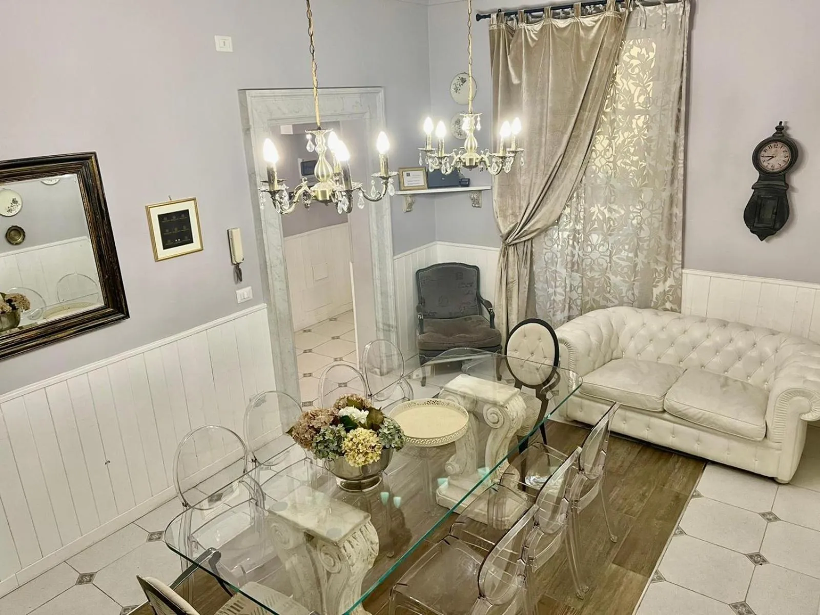 Living room in Ripetta Miracle Suite