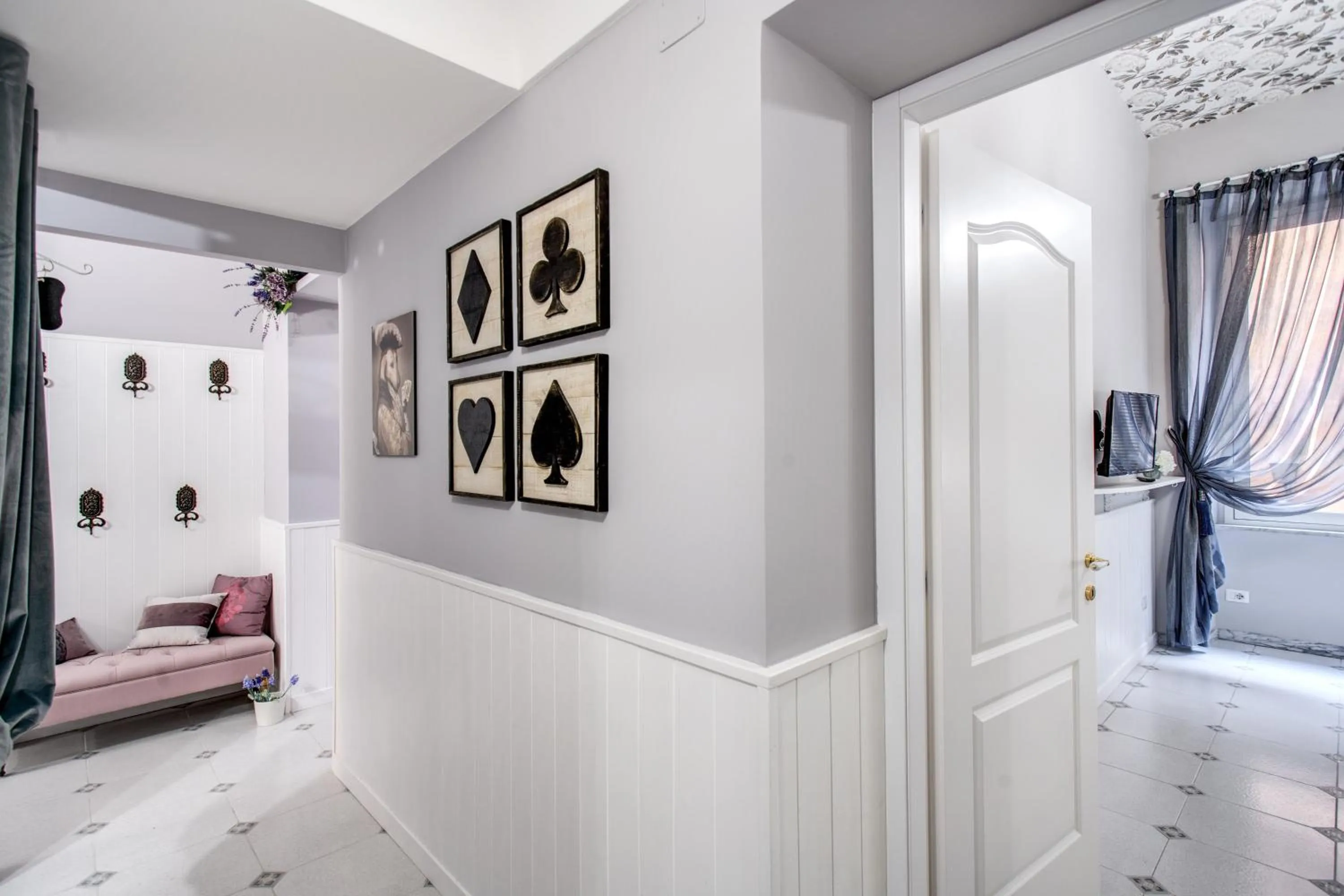 Lobby or reception, Bed in Ripetta Miracle Suite