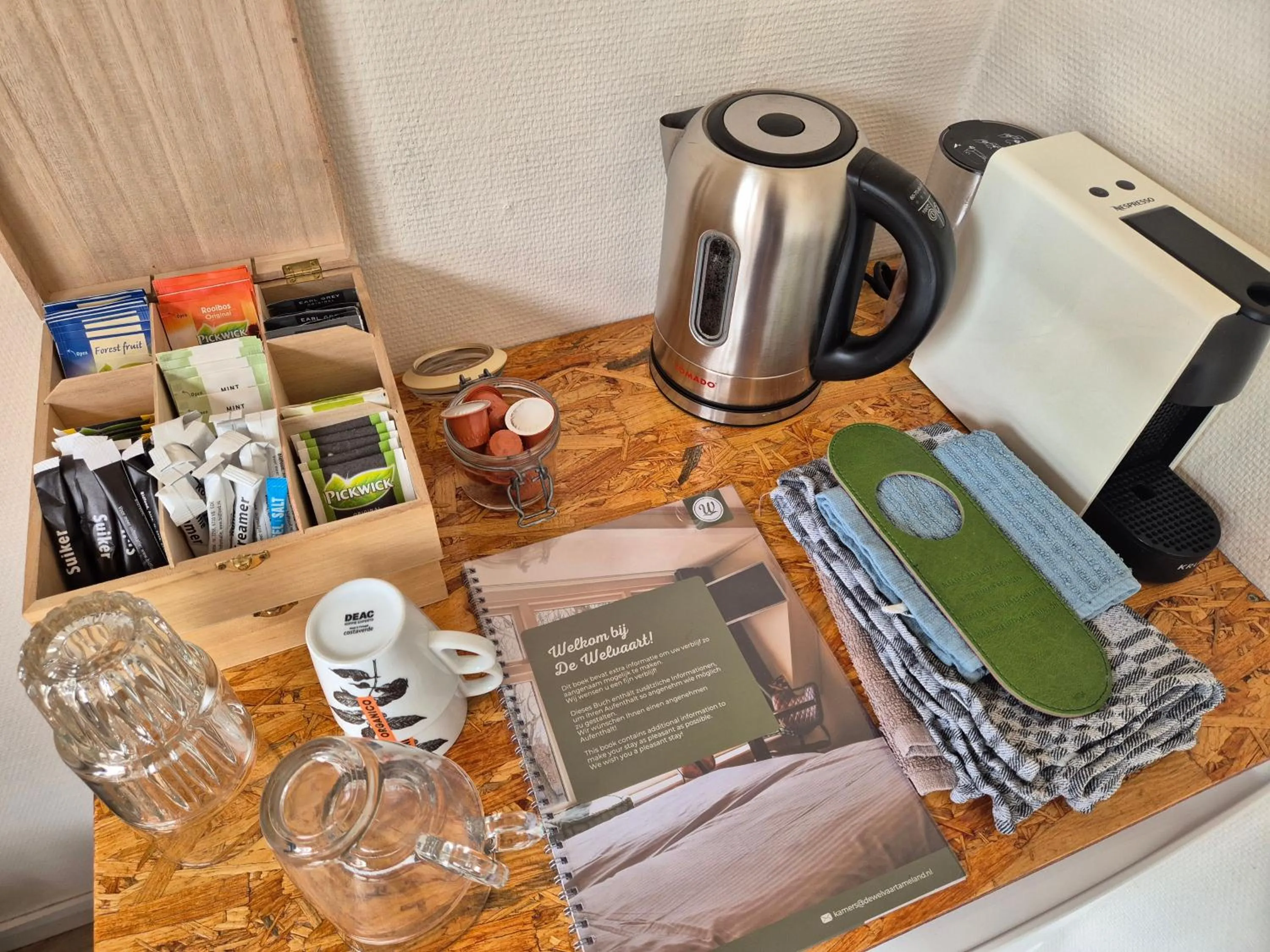 Coffee/tea facilities in De Welvaart - Logement
