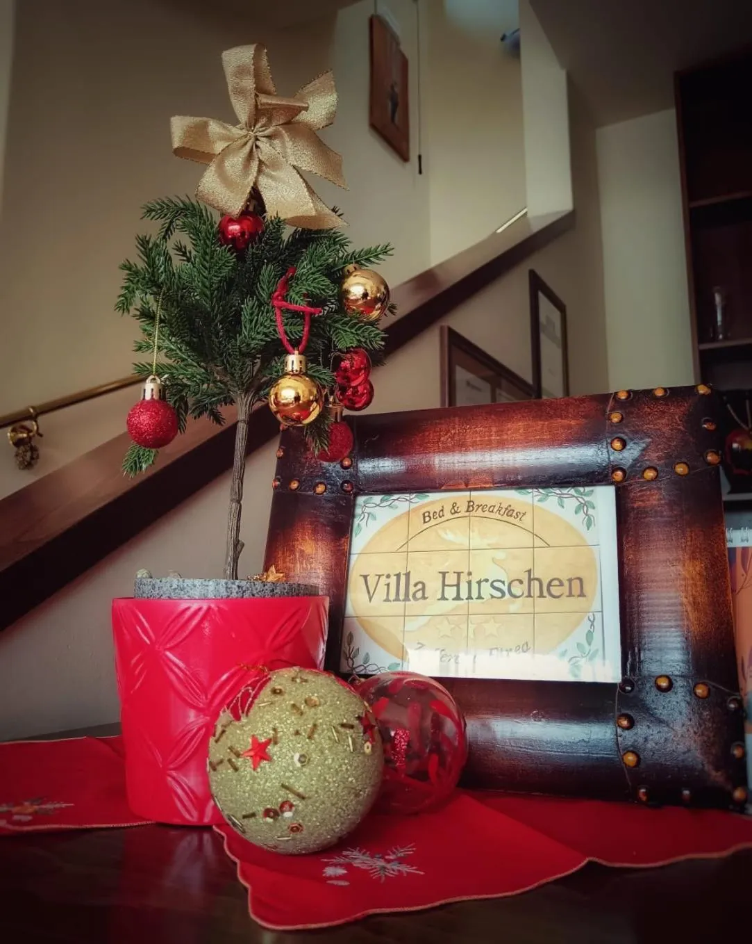 Lobby or reception in Villa Hirschen