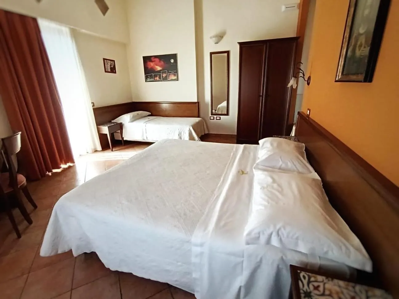 Bedroom, Bed in Villa Hirschen