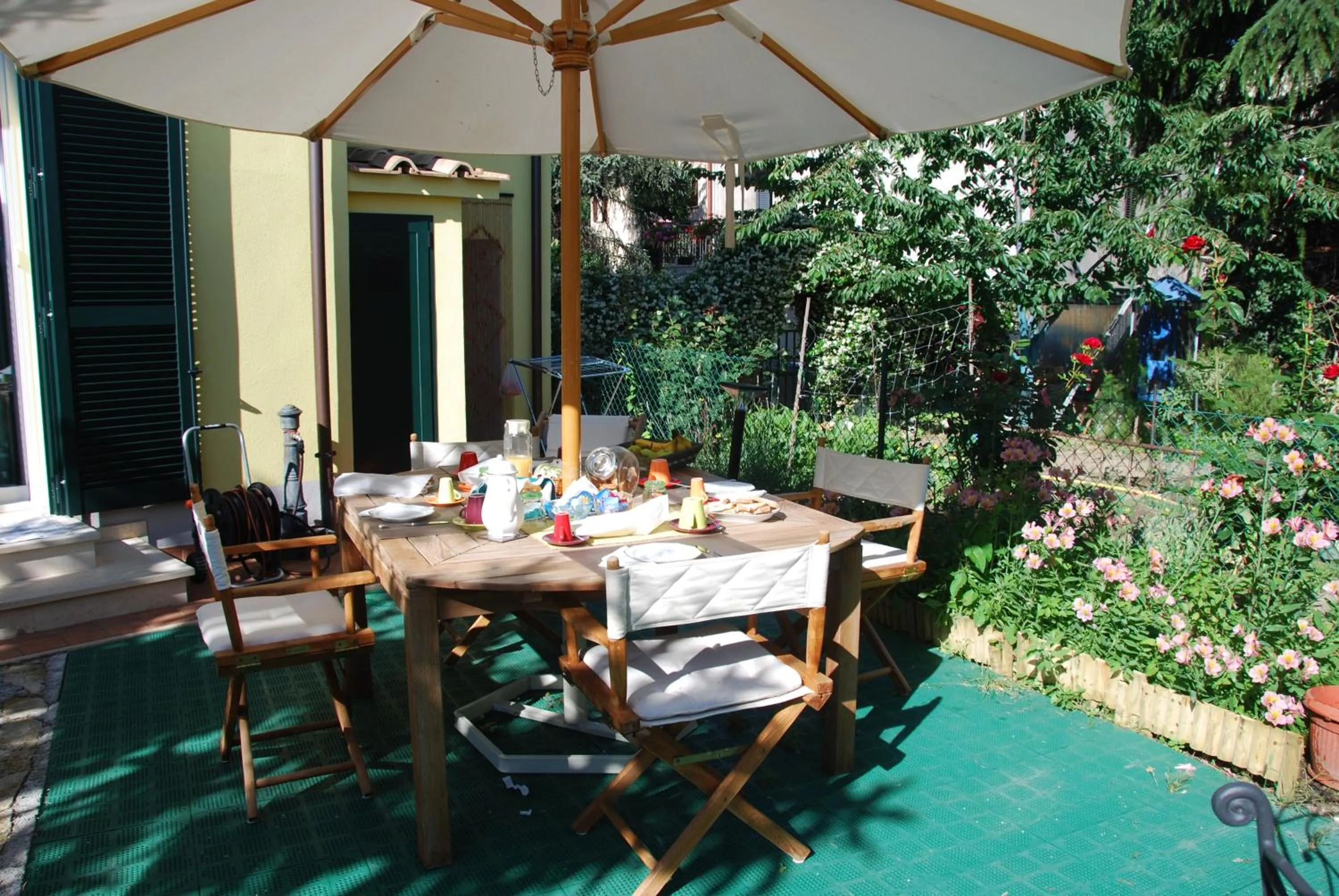 Garden in B&B Percorso Verde