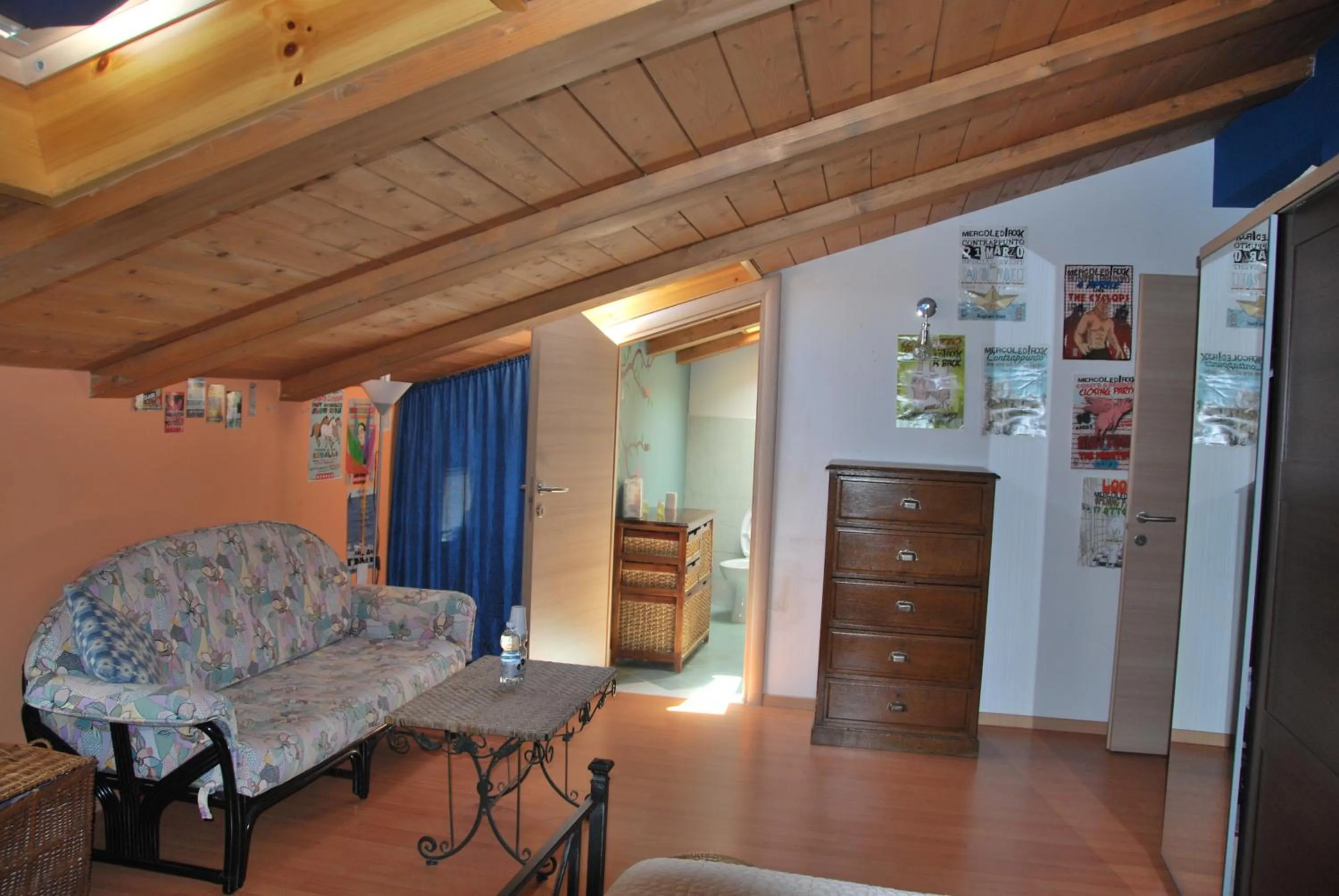 Living room in B&B Percorso Verde