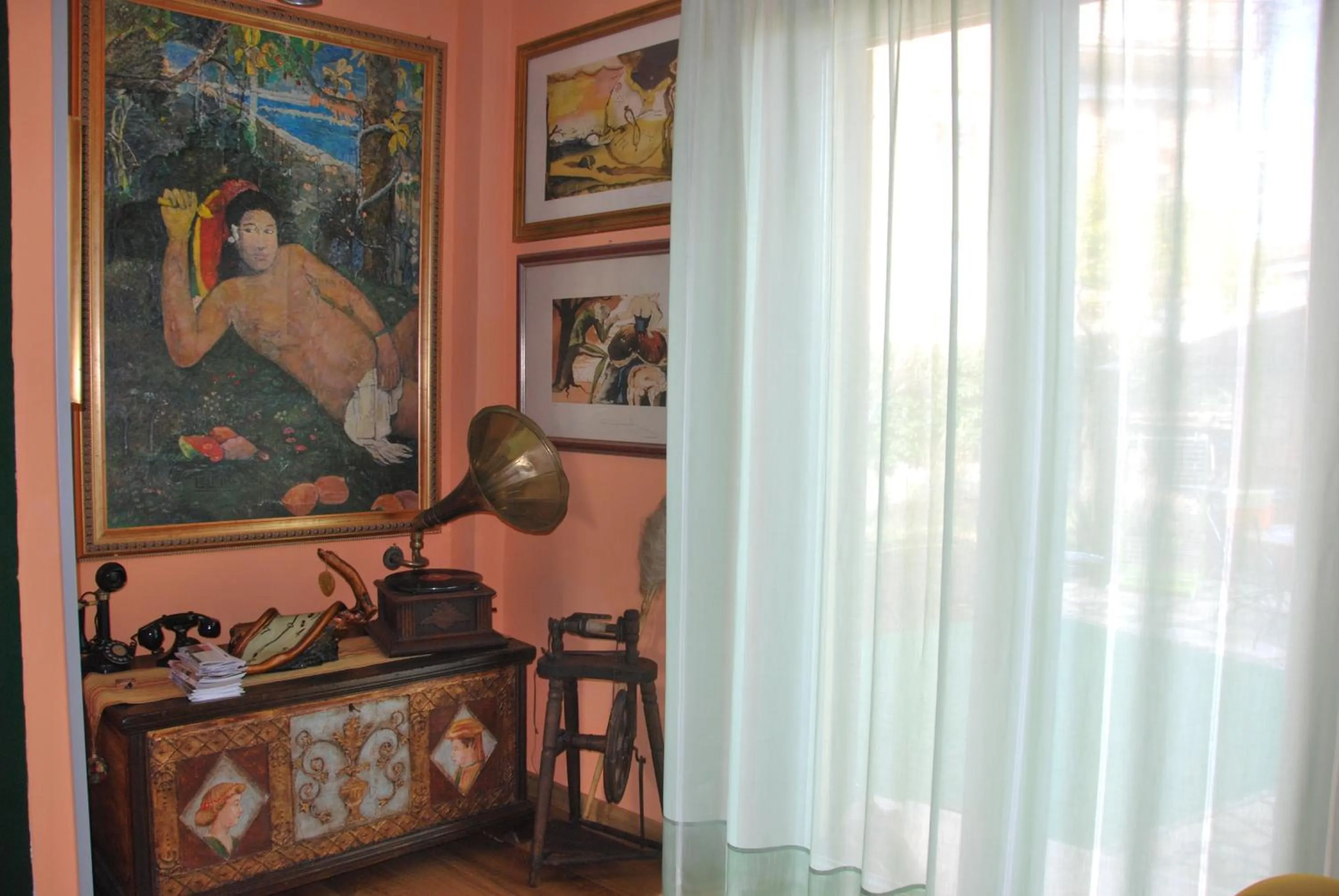 Lobby or reception in B&B Percorso Verde