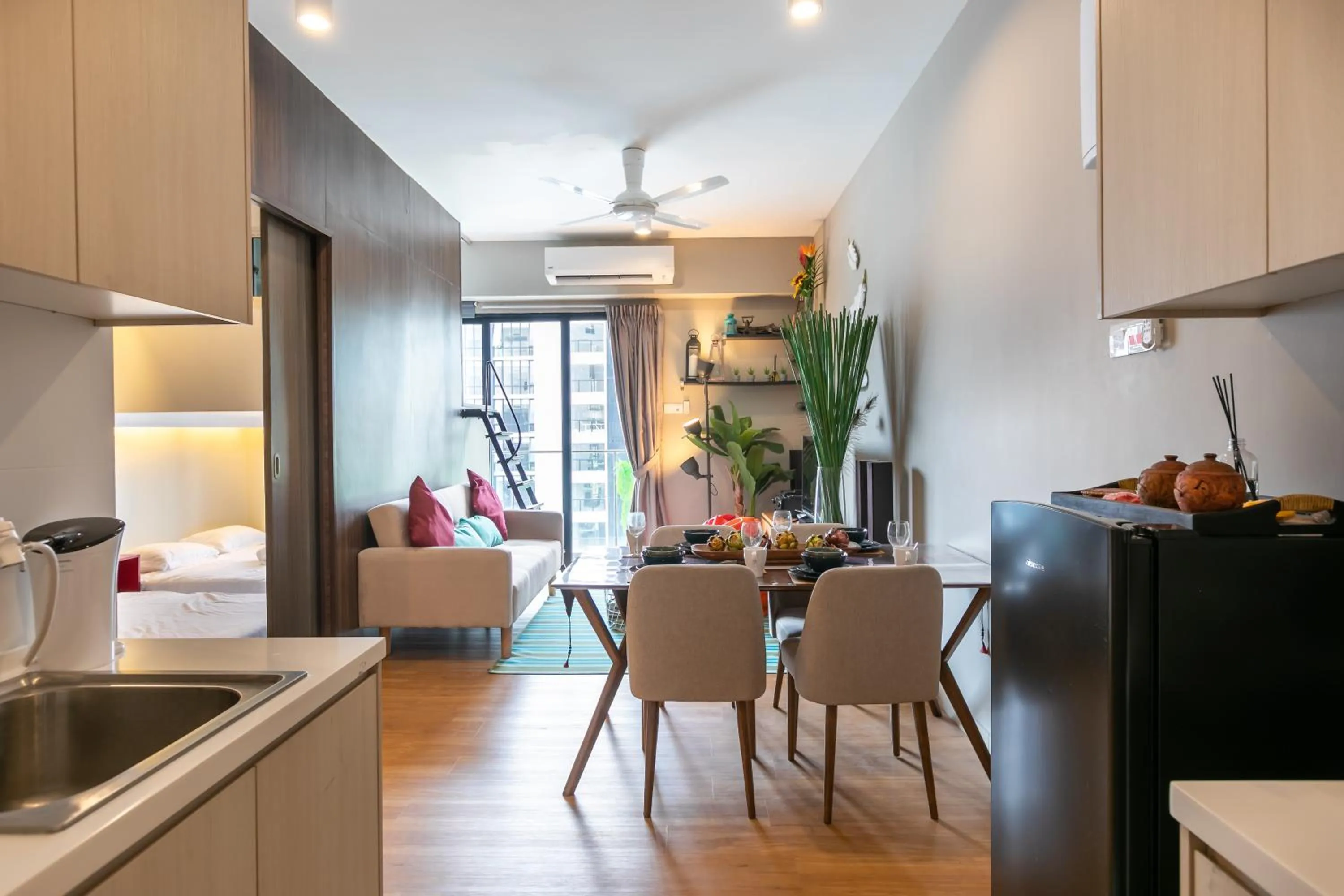 Kitchen or kitchenette in The Loft at Midhills Genting Highlands Free WiFi
