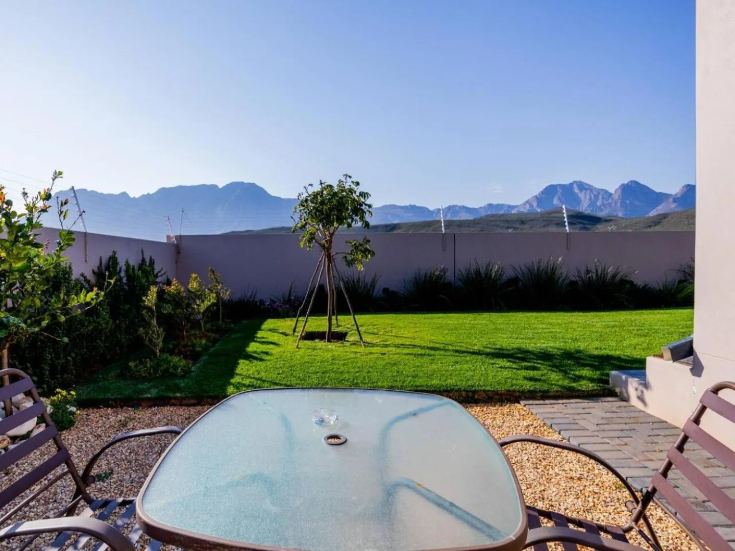 Patio in Worcester the Karoo Guest Room