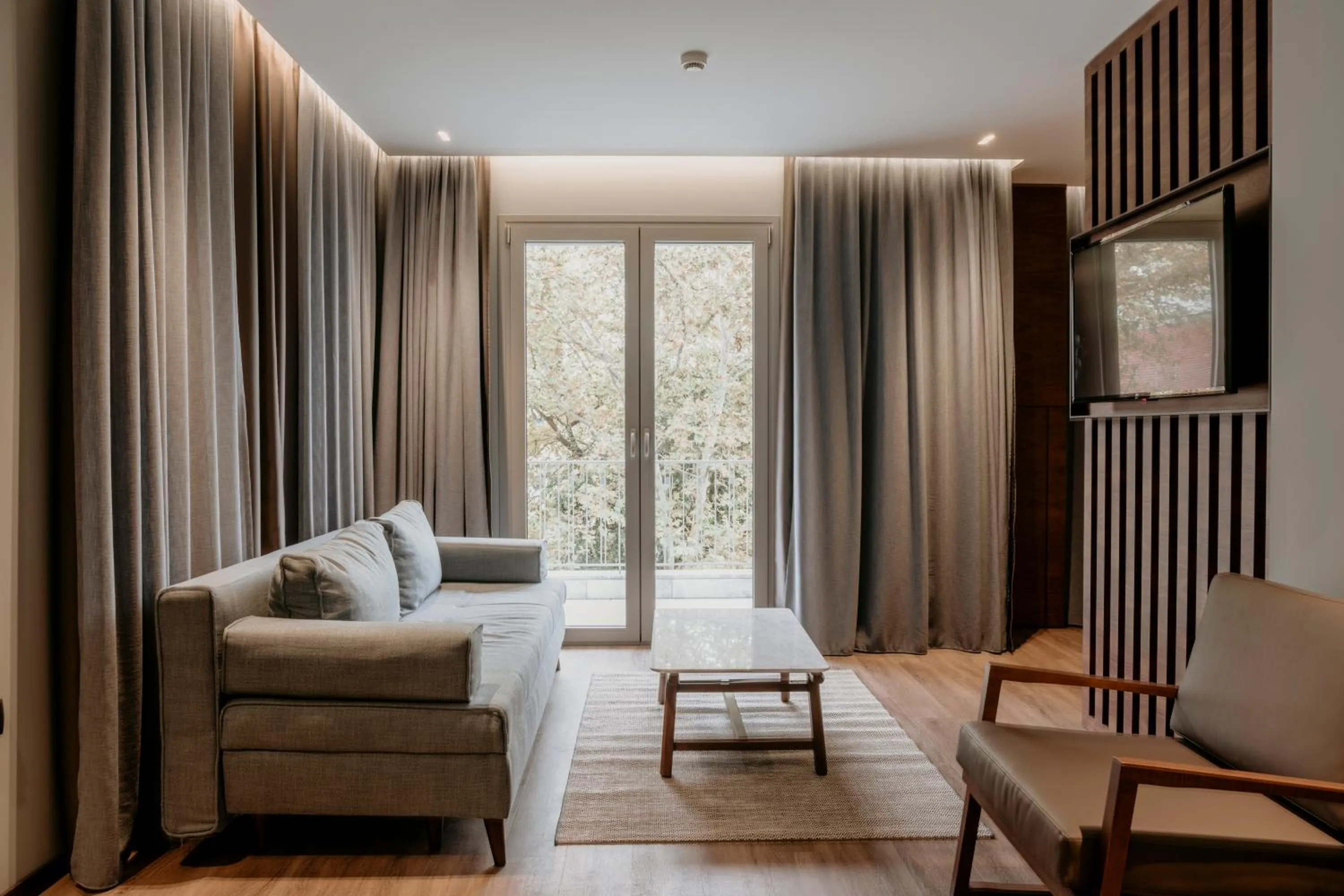 Living room, Bed in Aya Hotel