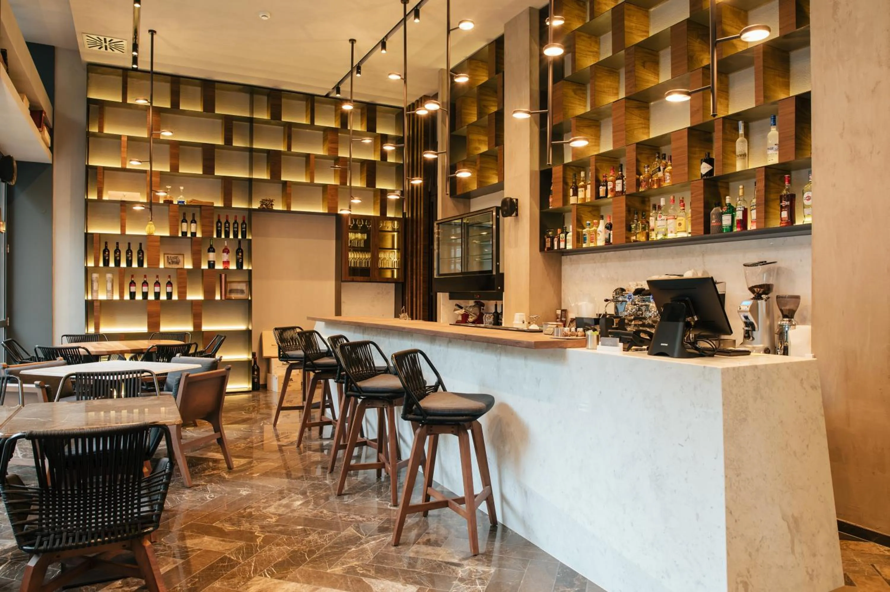 Lounge or bar in Aya Hotel