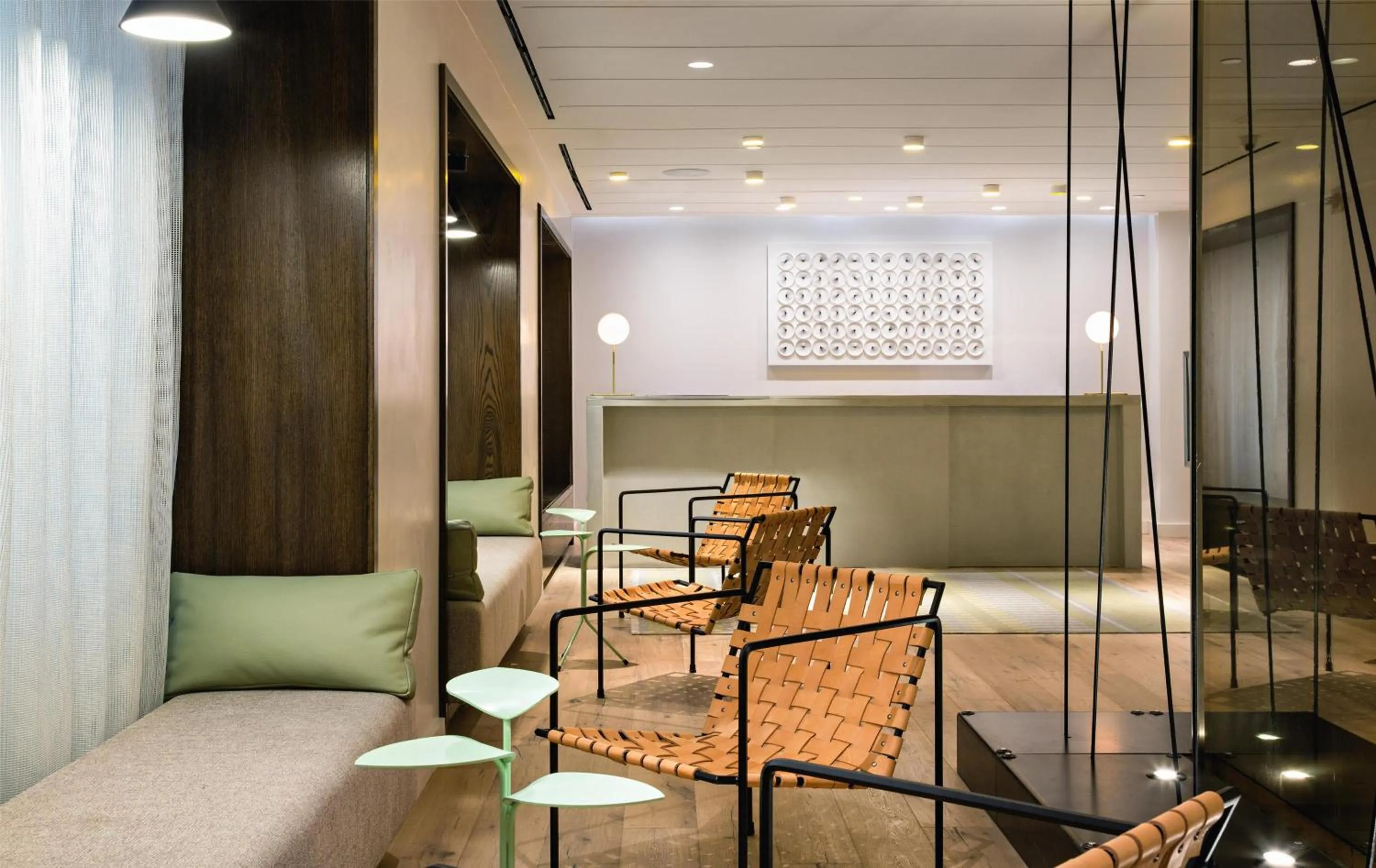Lobby or reception in The Time New York, part of JdV by Hyatt