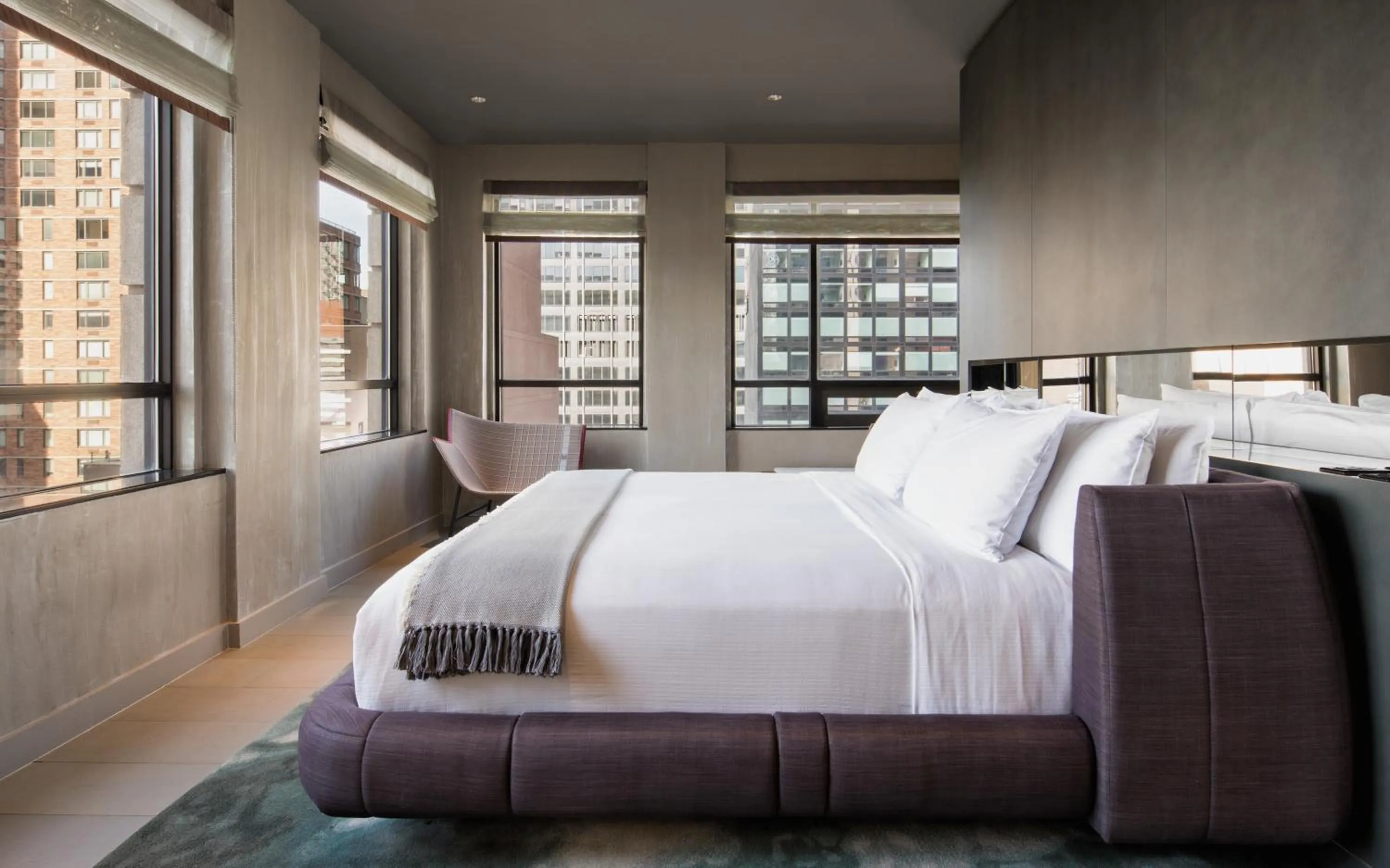 Bedroom, Bed in The Time New York, part of JdV by Hyatt