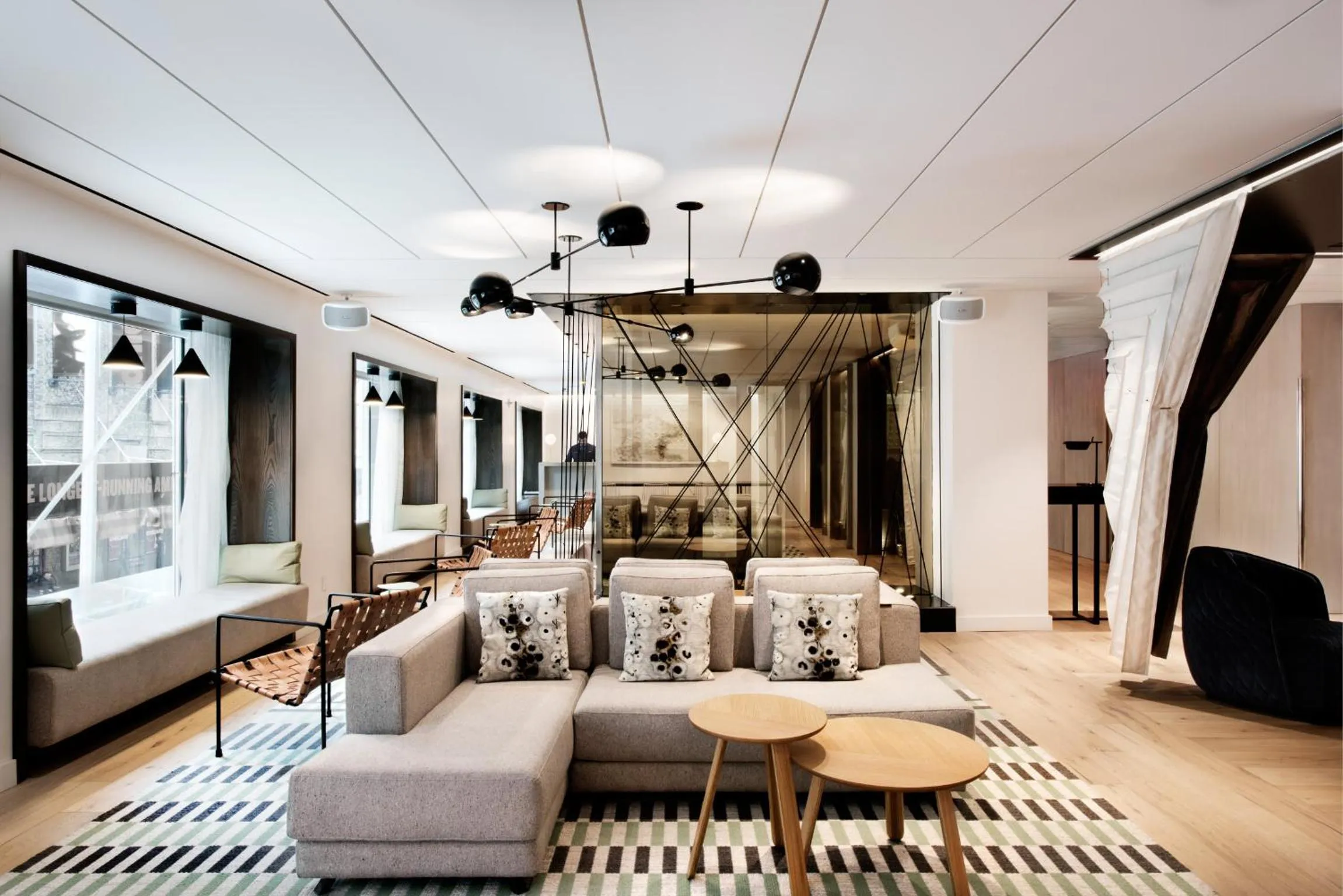 Lobby or reception, Bed in The Time New York, part of JdV by Hyatt