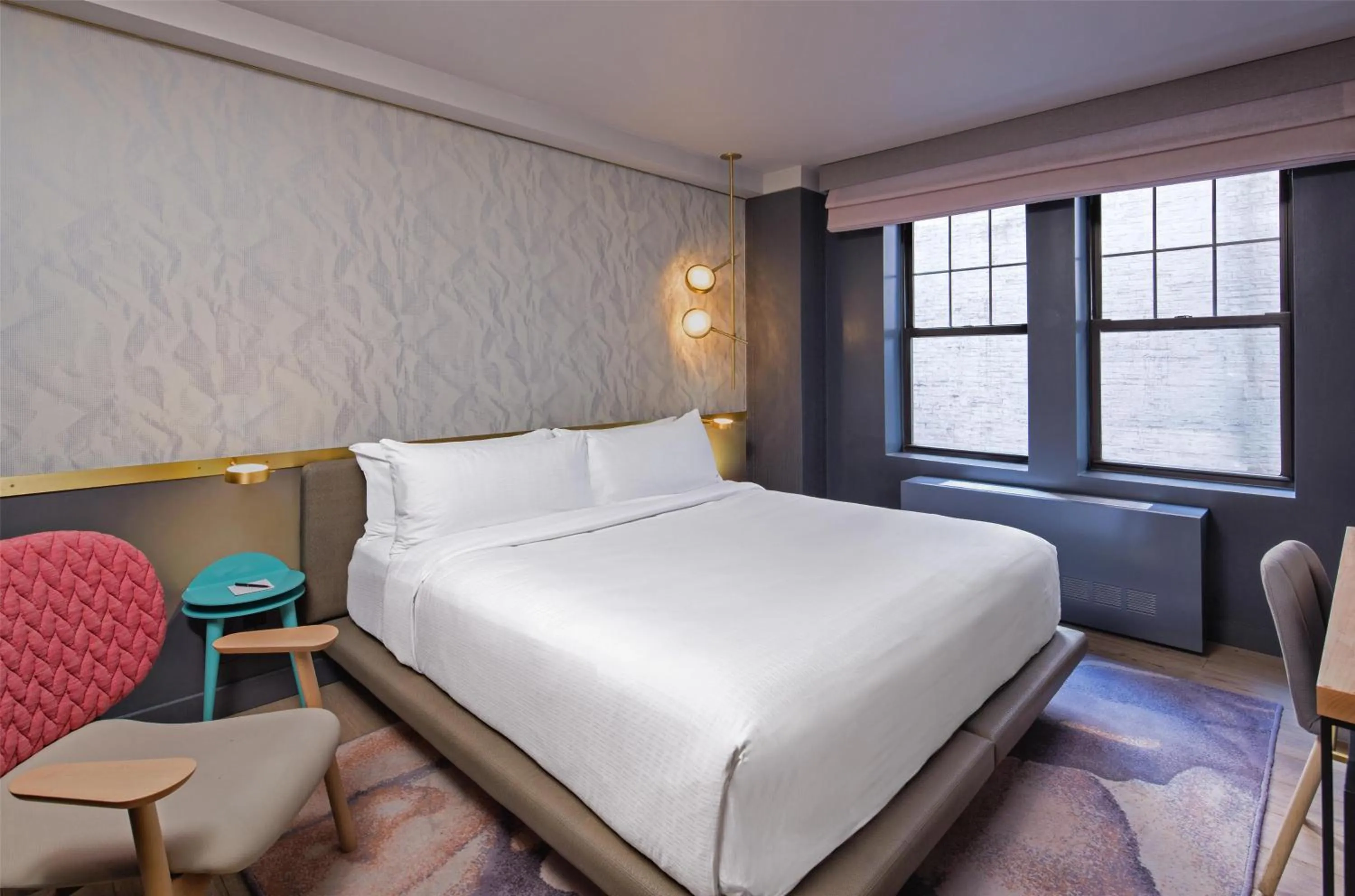 Bedroom, Bed in The Time New York, part of JdV by Hyatt