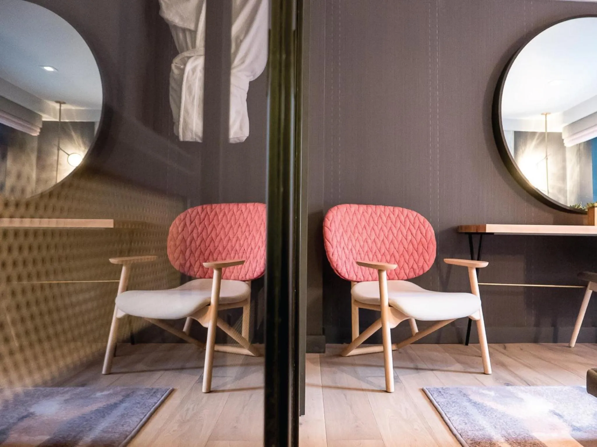 Seating area in The Time New York, part of JdV by Hyatt