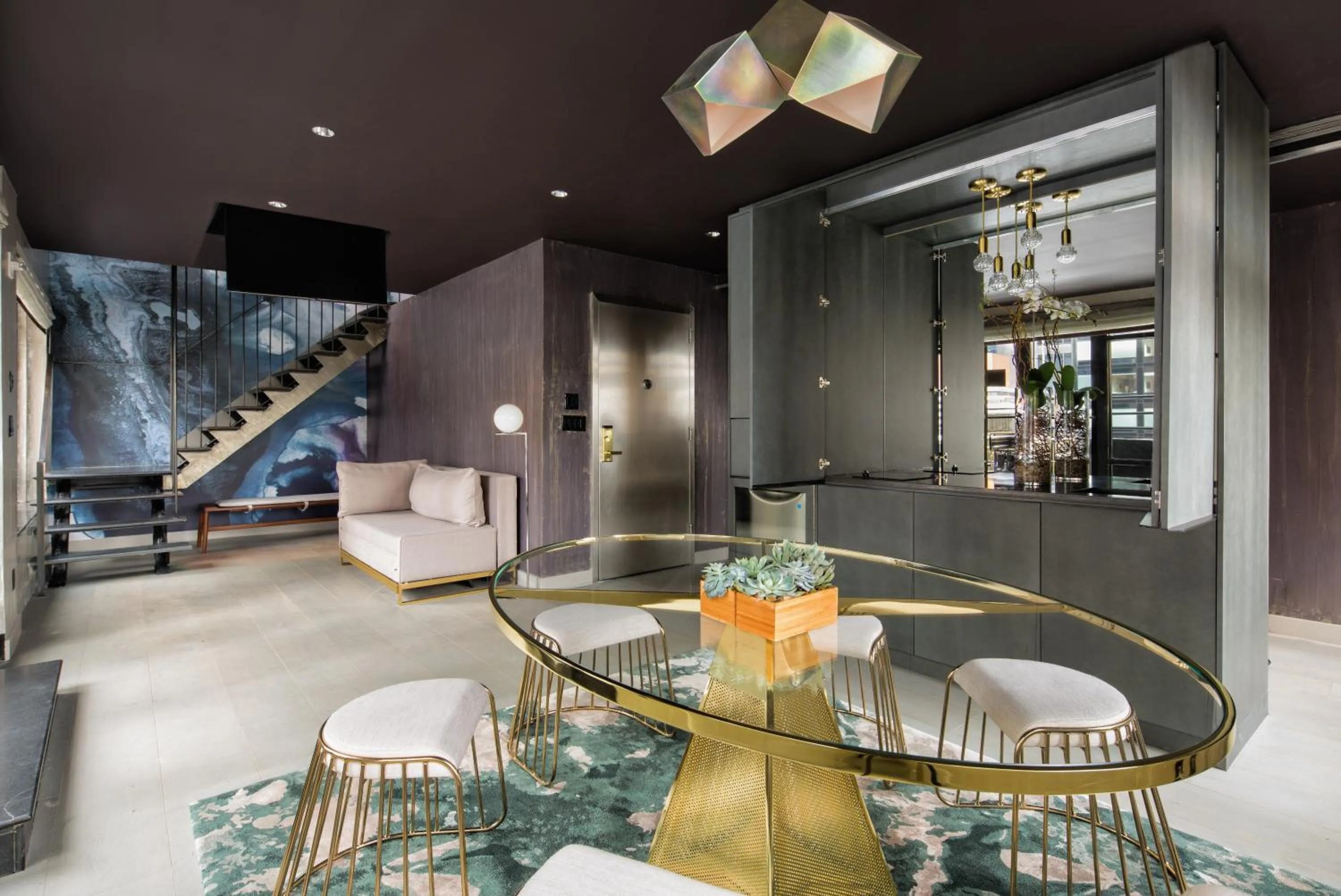 Patio in The Time New York, part of JdV by Hyatt