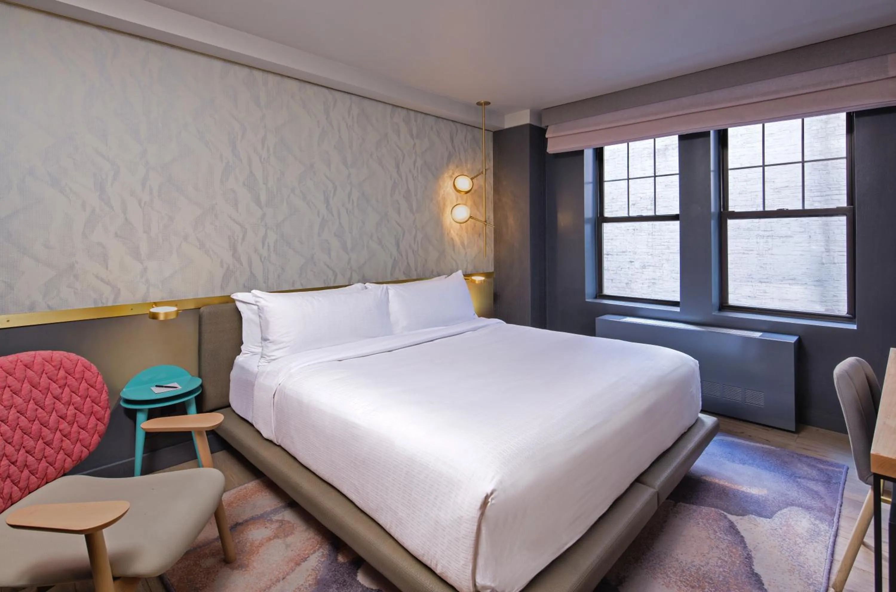 Bedroom, Bed in The Time New York, part of JdV by Hyatt