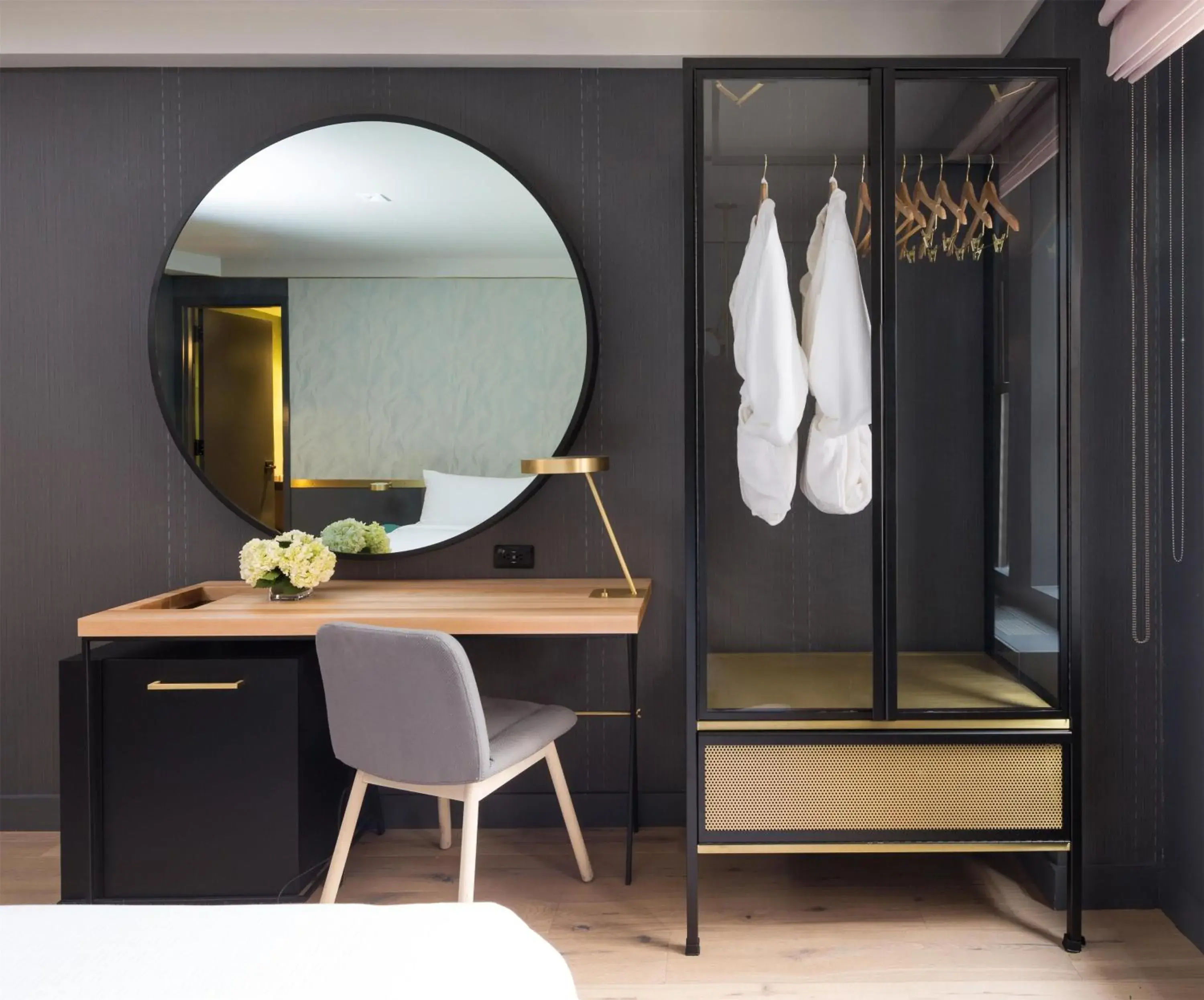 Bedroom in The Time New York, part of JdV by Hyatt Bedroom in The Time New York, part of JdV by Hyatt