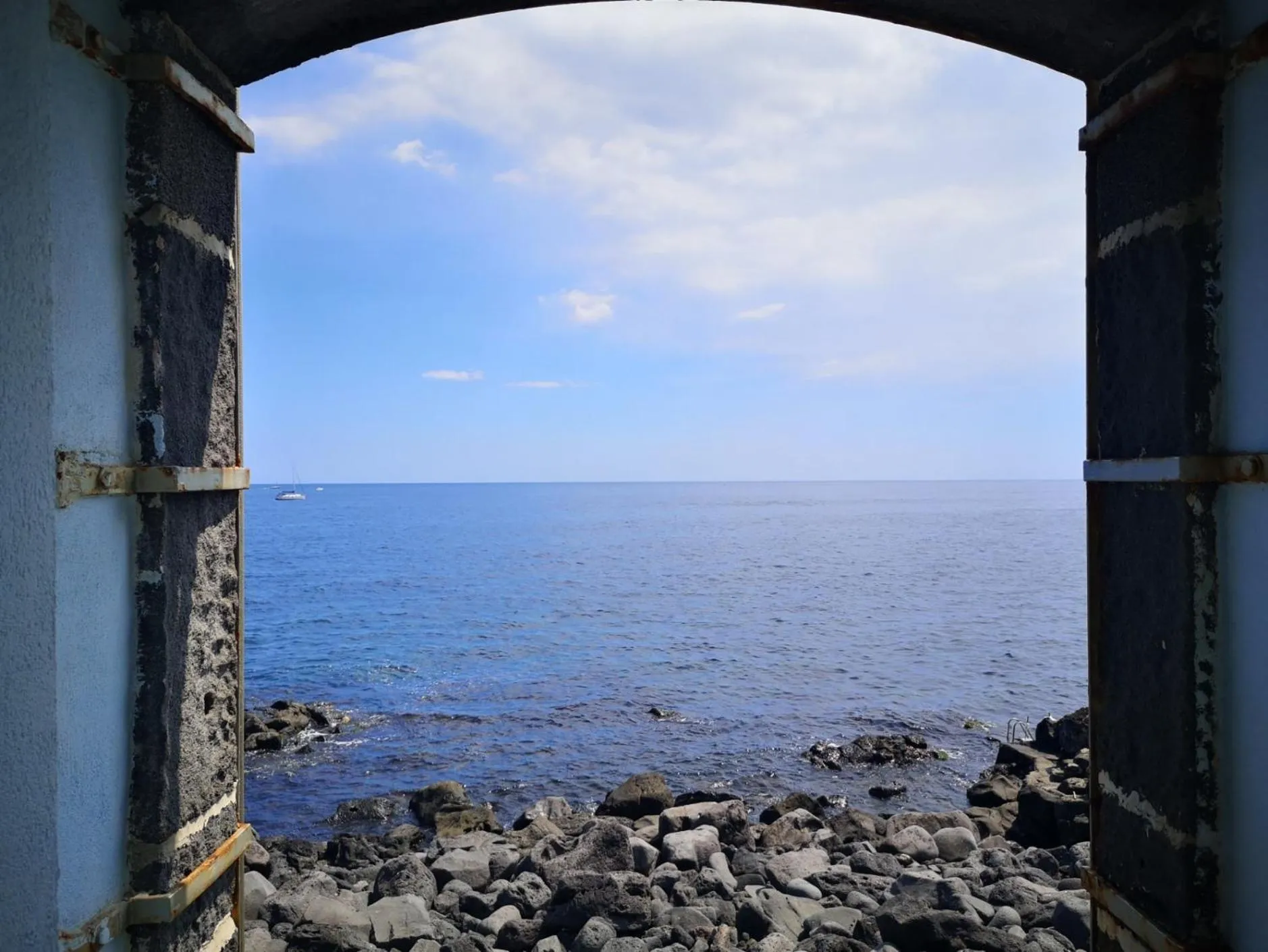 Sea view in B&B Acireale - Il Cavalluccio Marino Fronte Mare