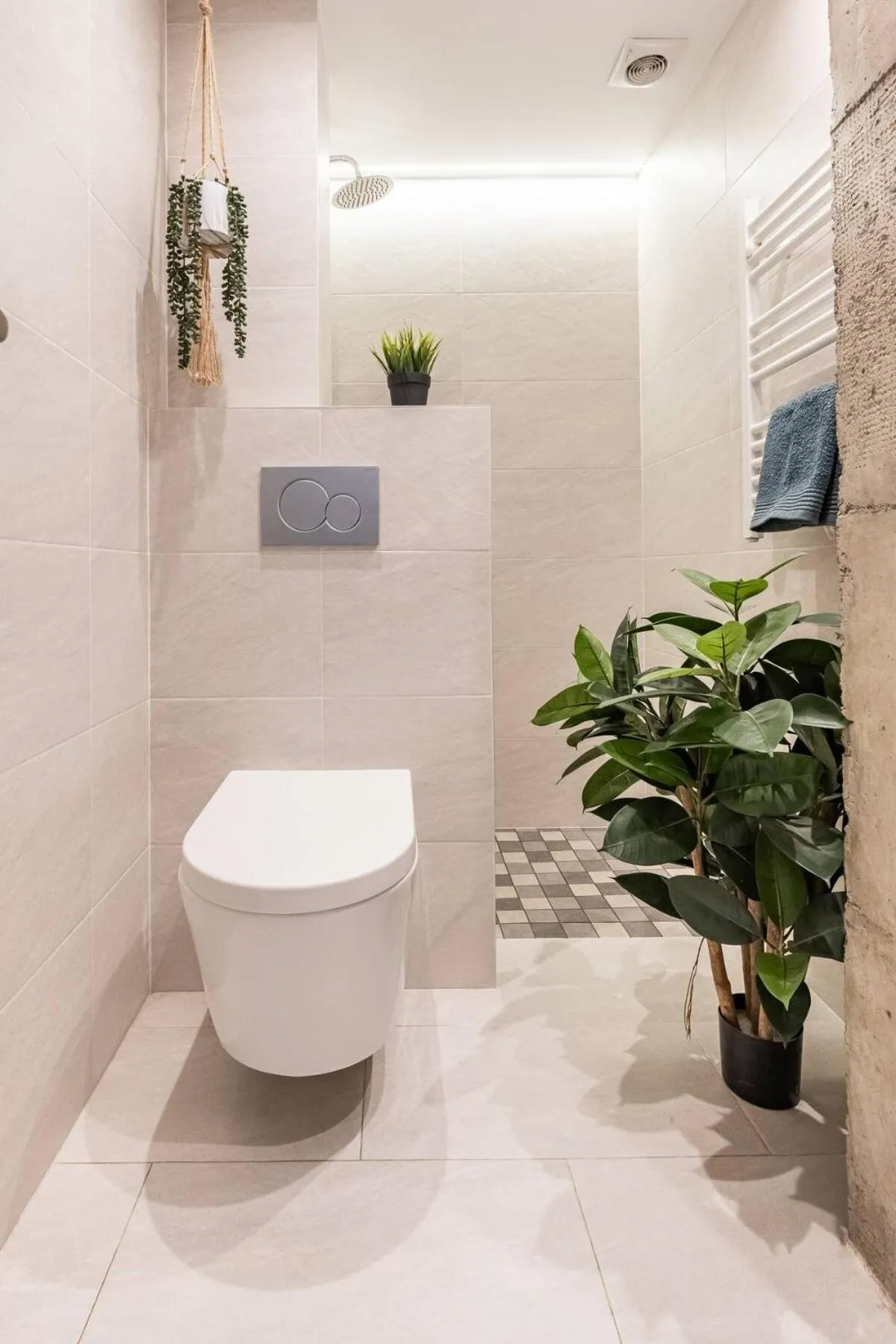 Shower in Living BeraBera