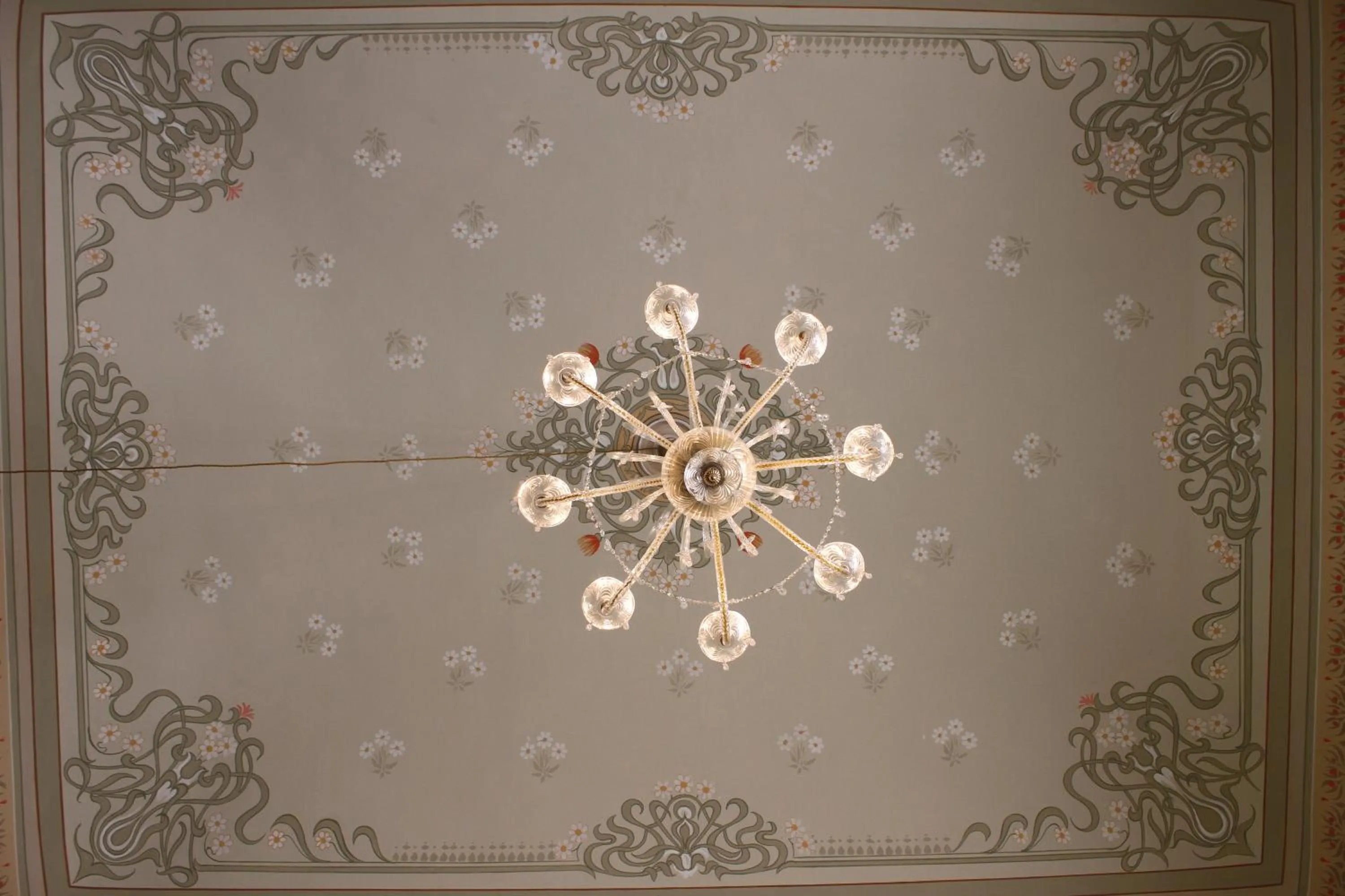 Decorative detail in B&B Conte Ruggero