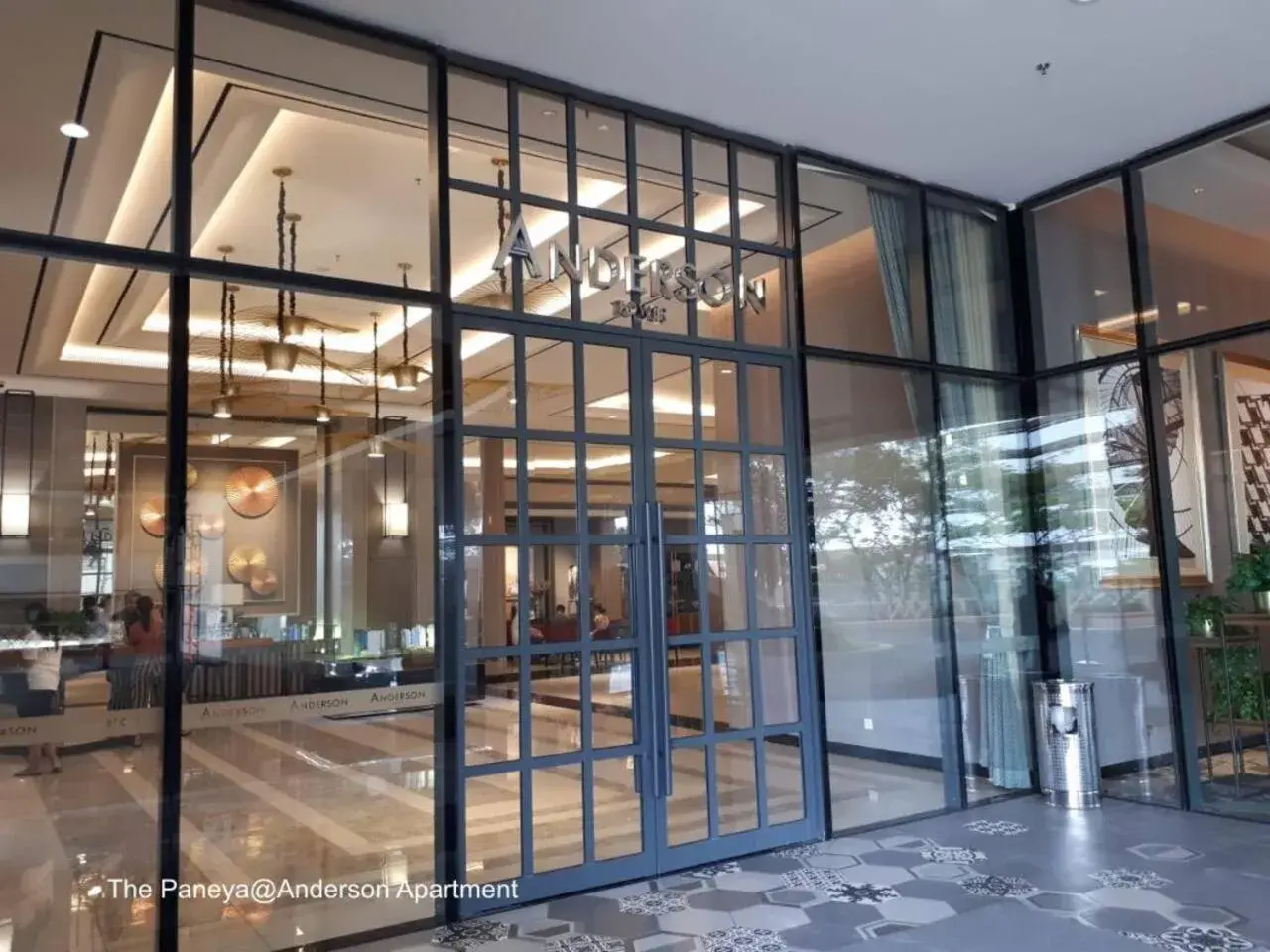 Facade/entrance in The Paneya@Anderson Apartment Facade/entrance in The Paneya@Anderson Apartment