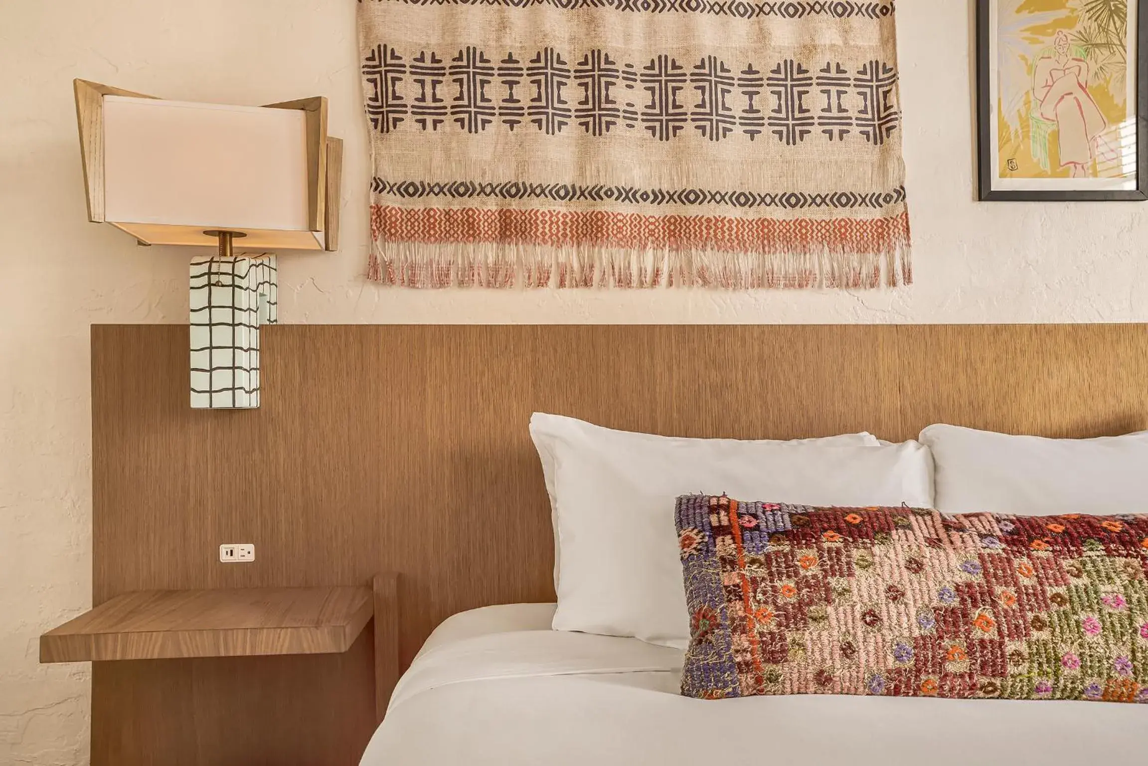 Bed in Freehand Miami Bed in Freehand Miami