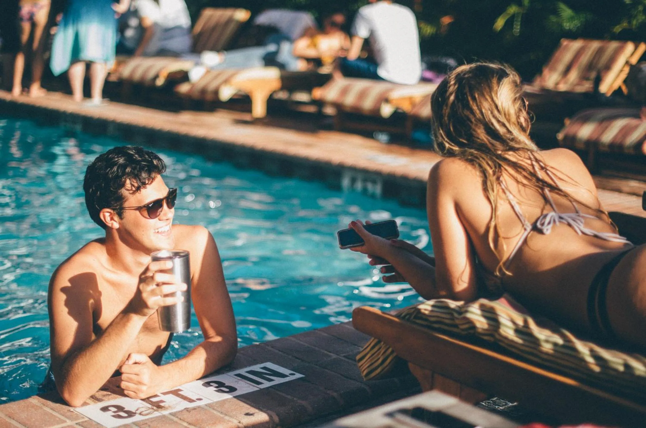 People in Freehand Miami