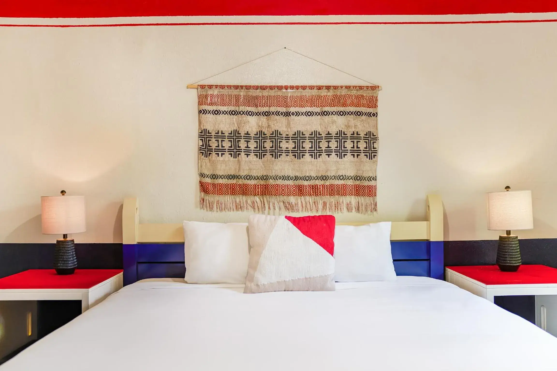 Bed in Freehand Miami Bed in Freehand Miami