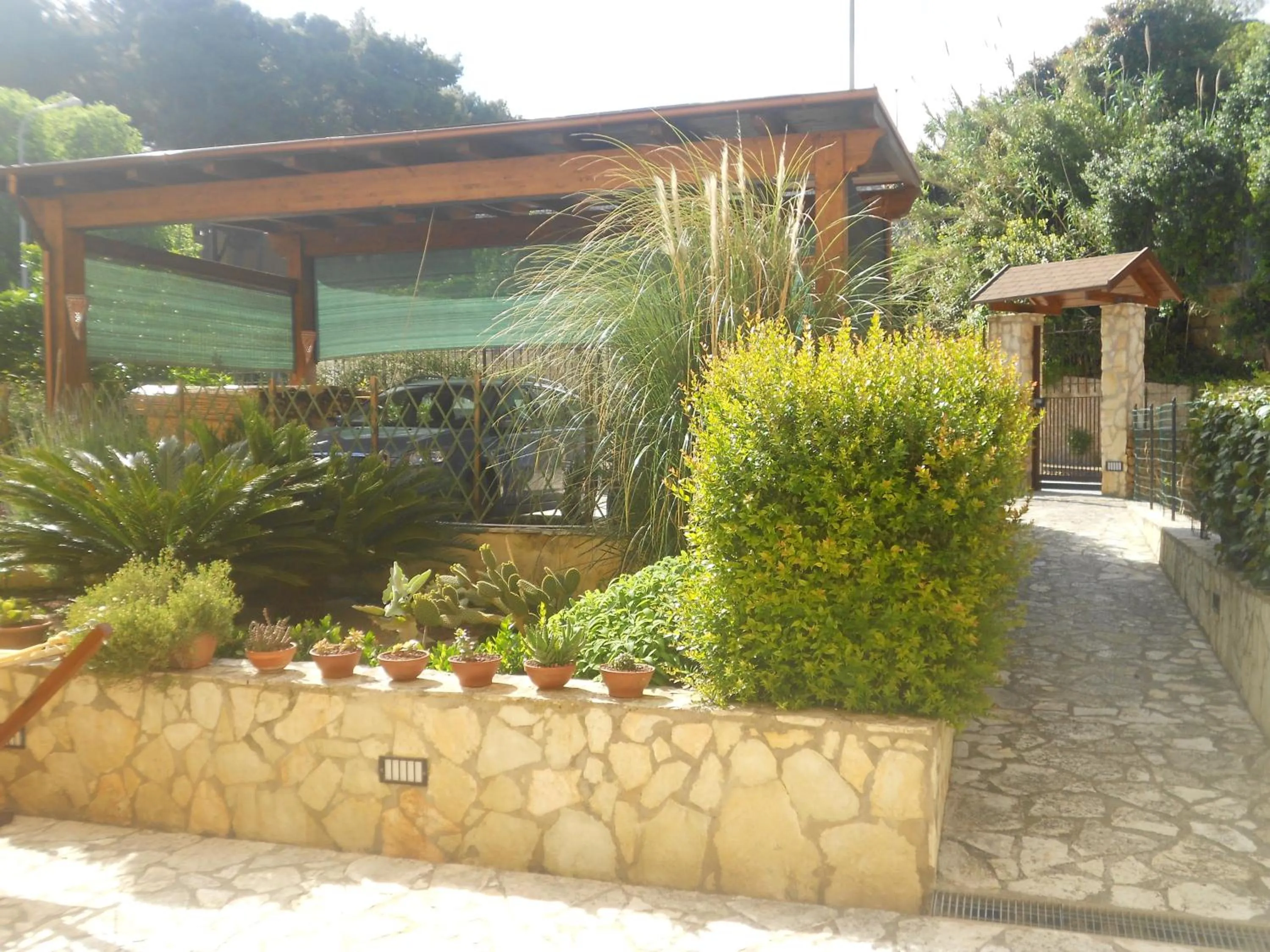 Garden in B&B Verdeblu