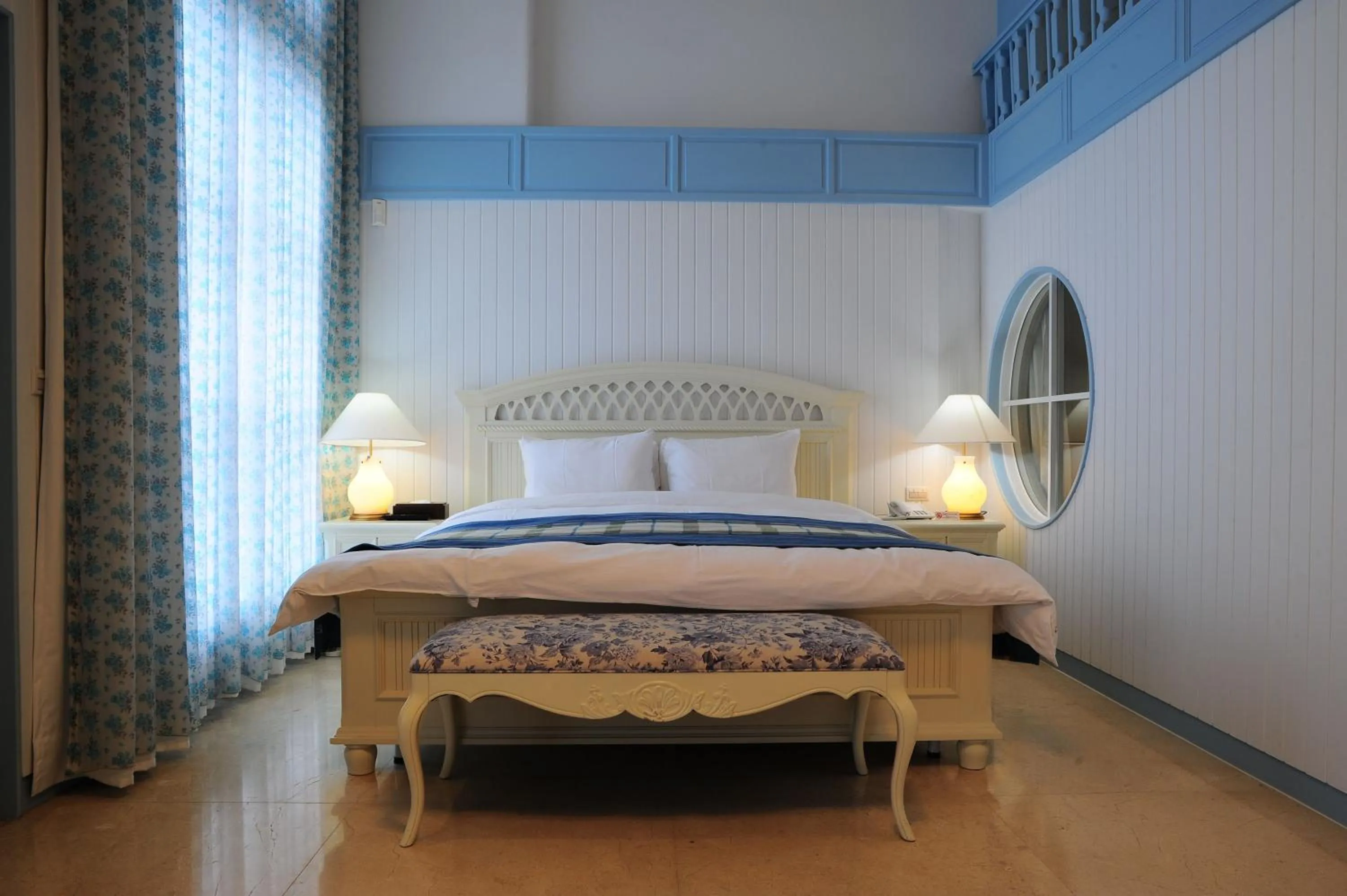 Bed in Chateau Villa