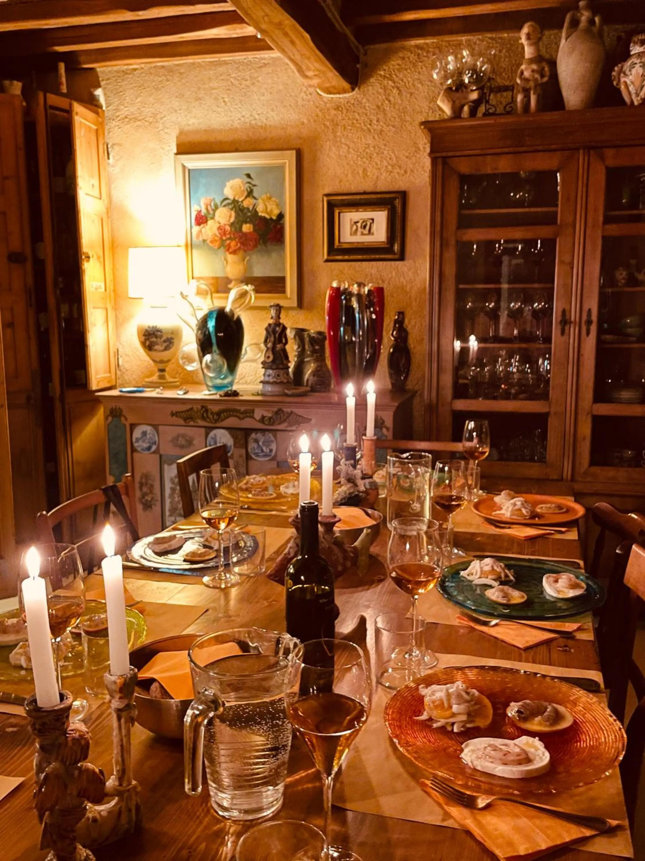 Dining area in Casa Del Sole