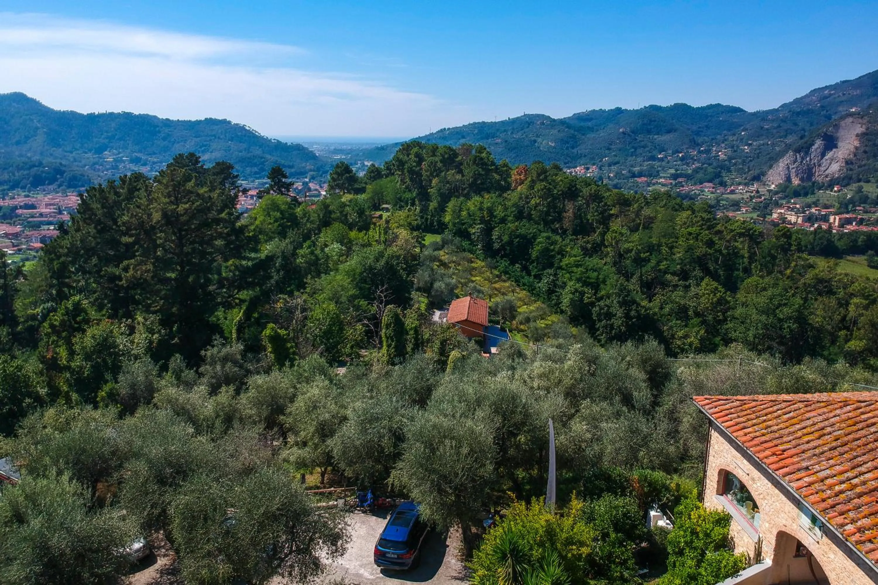 Bird's eye view in Casa Del Sole