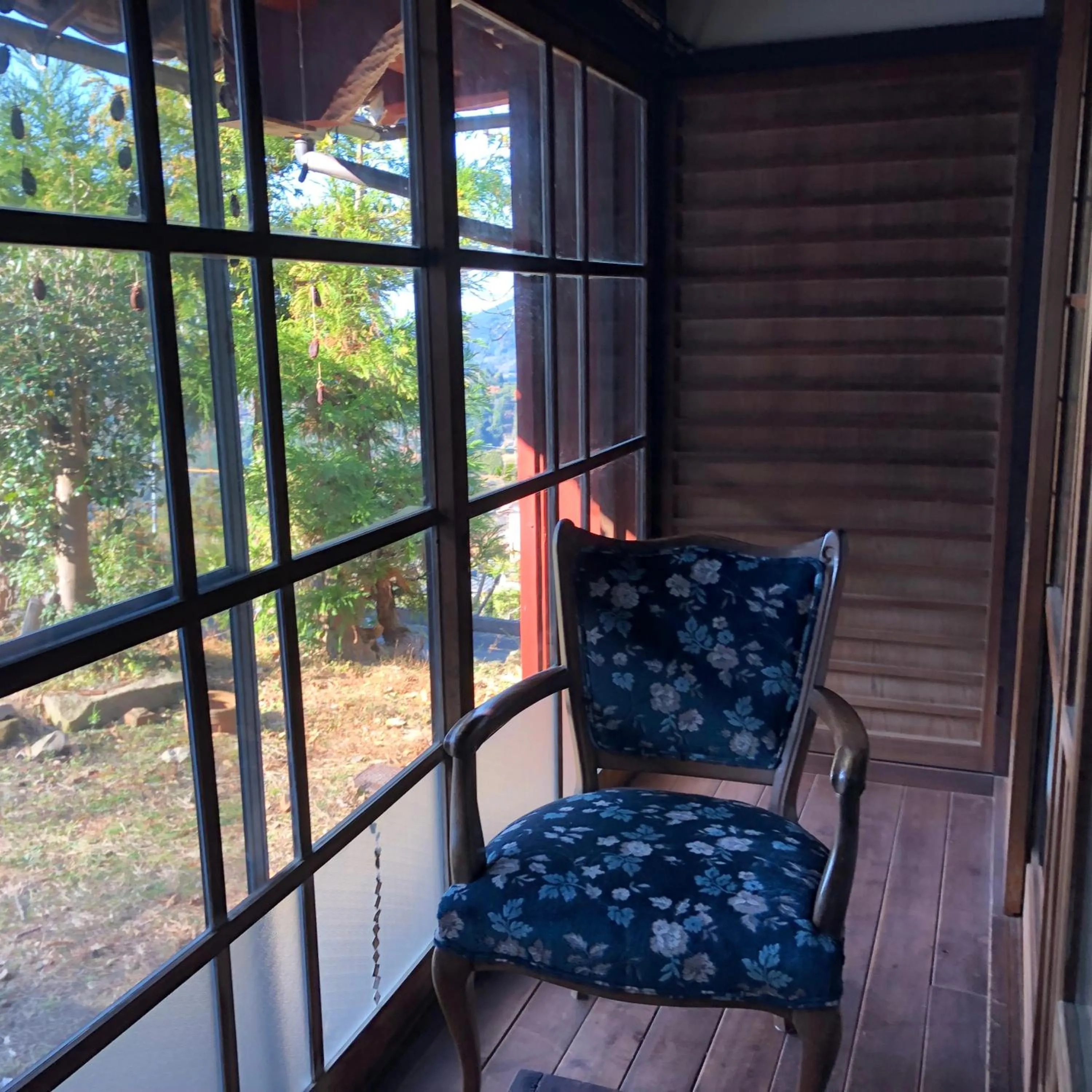 Patio in Kumano Winery Guest House